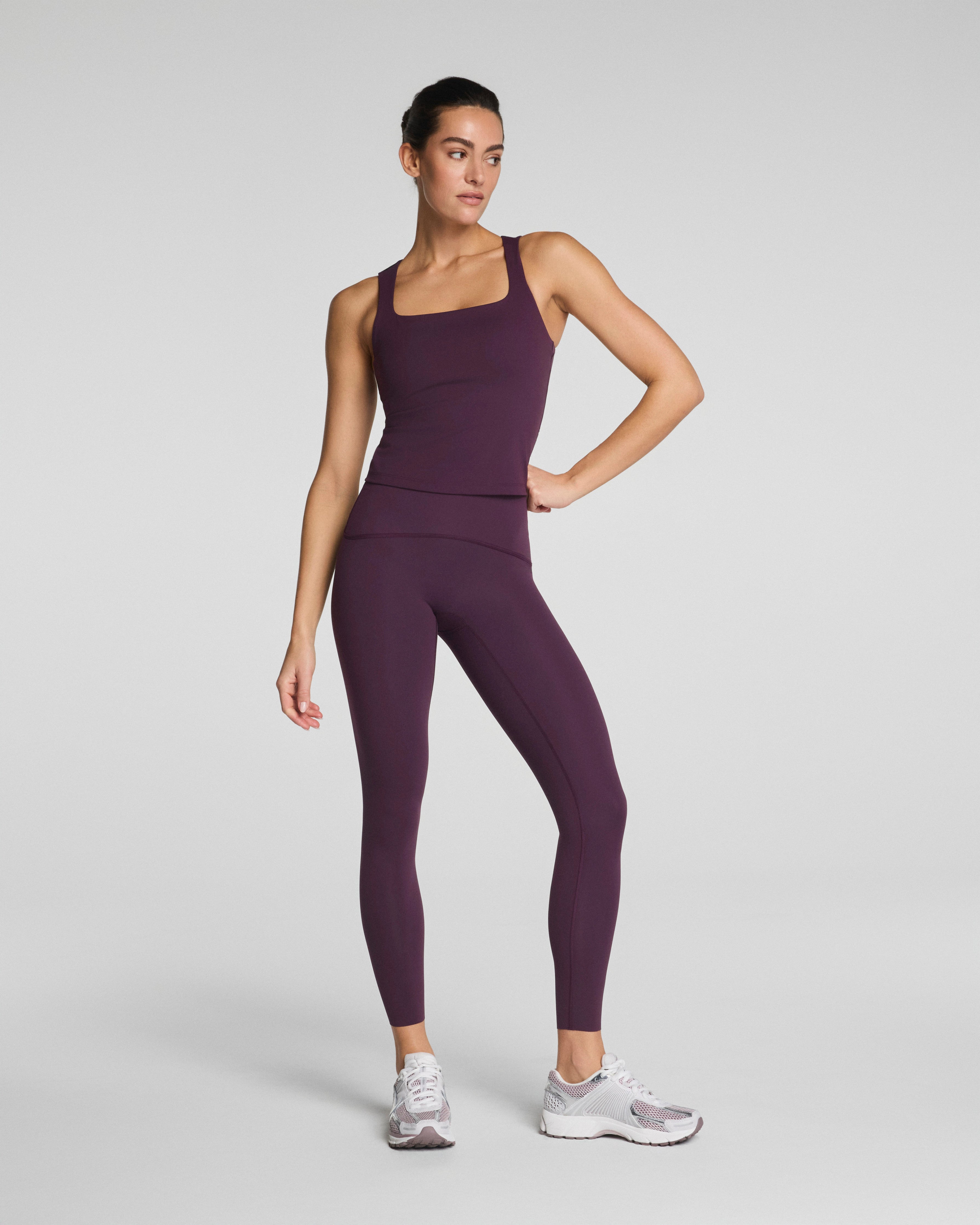 SPANXshape™ Booty Boost® Full Length Leggings | Blackberry