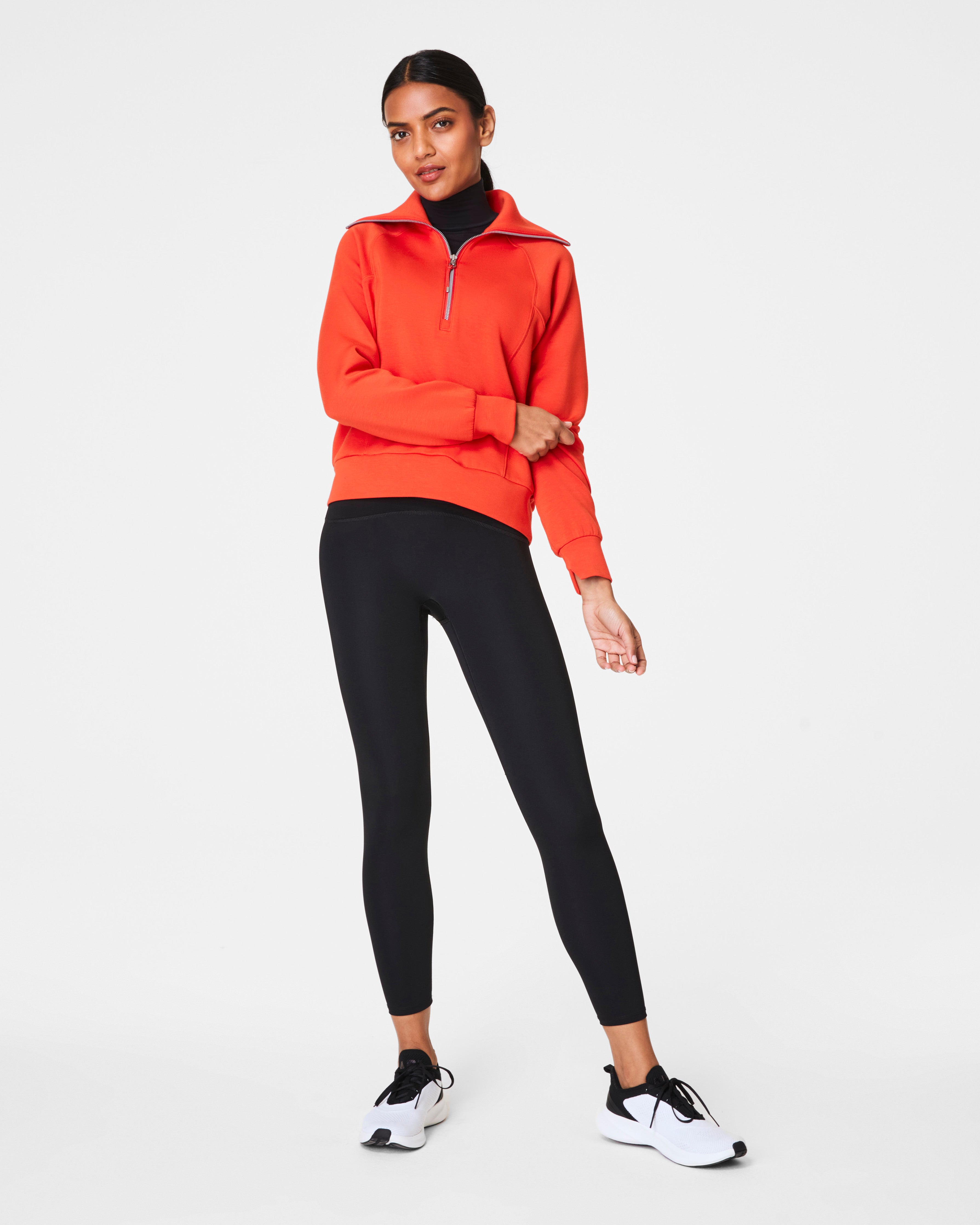 SPANX AirEssentials® Half Zip | Poppy