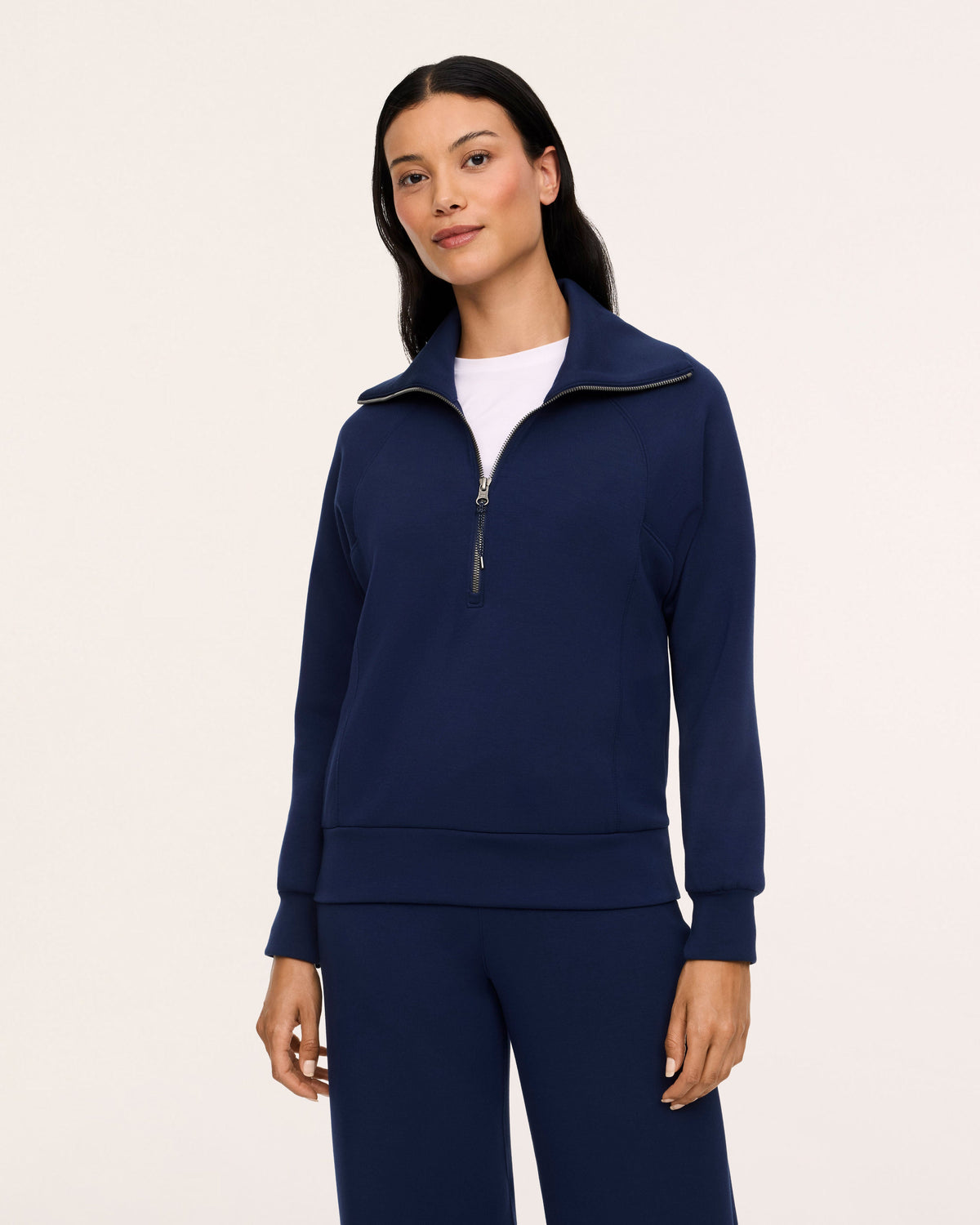 AirEssentials Half Zip in timeless navy