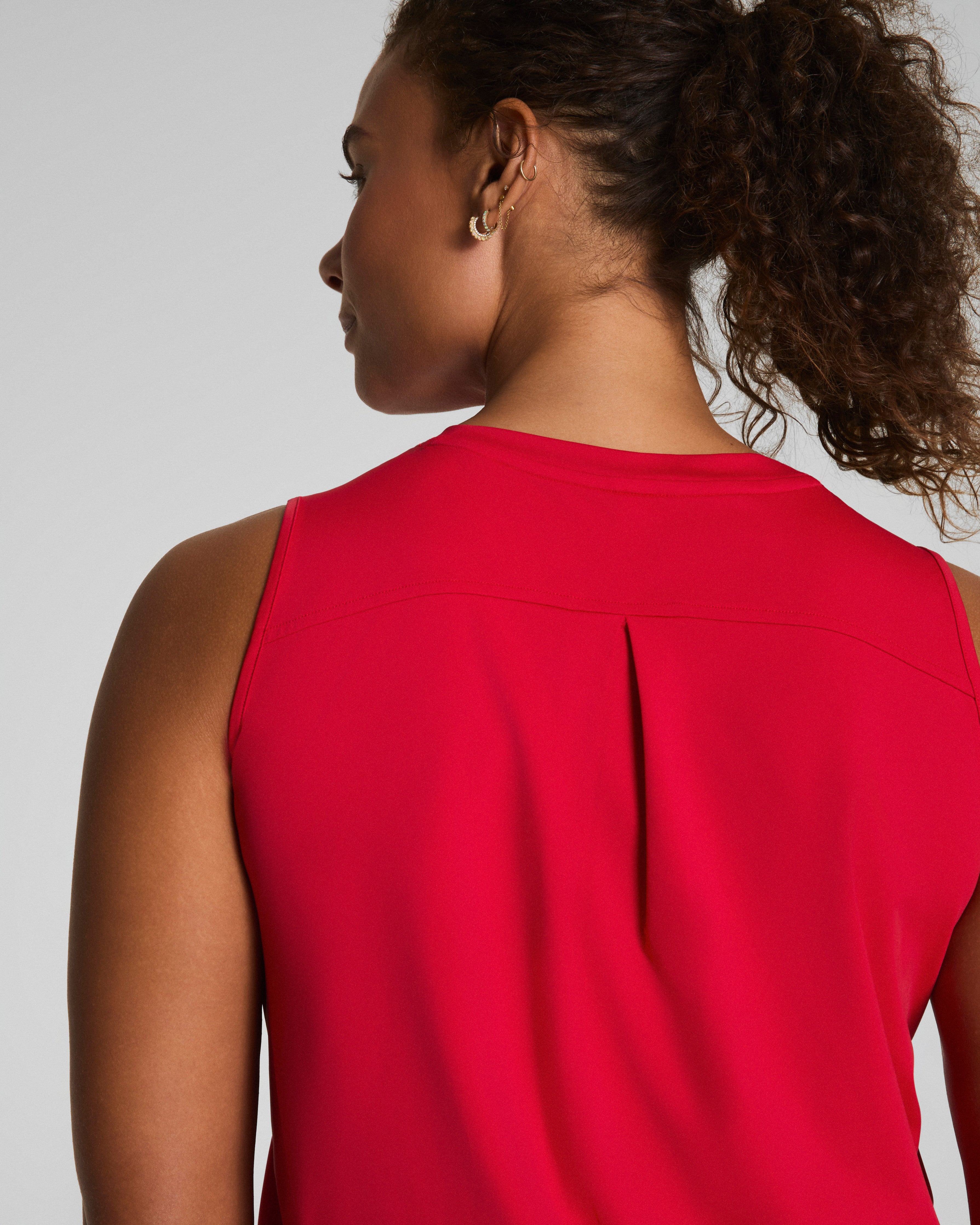 SPANX® Activate High Neck Tank | Spanx Red