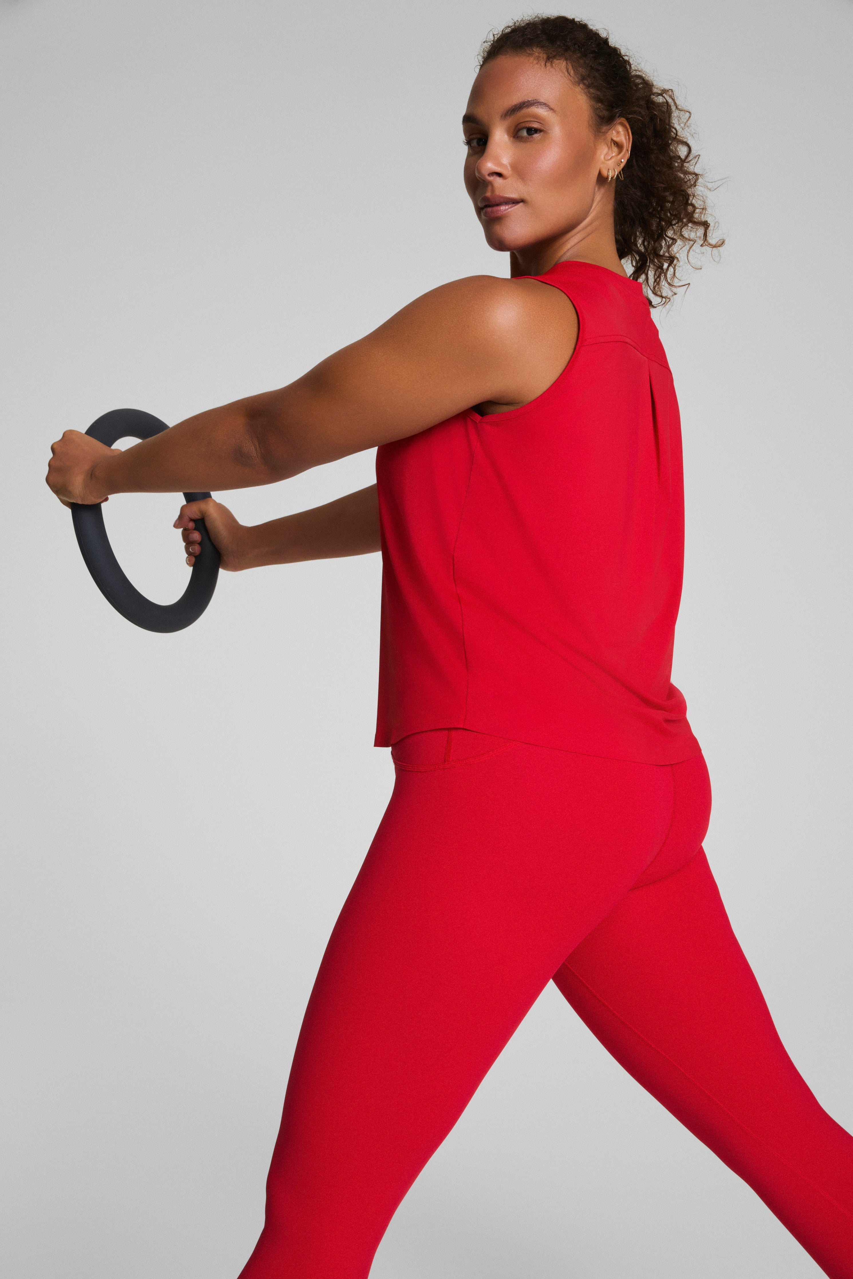 SPANX® Activate High Neck Tank | Spanx Red