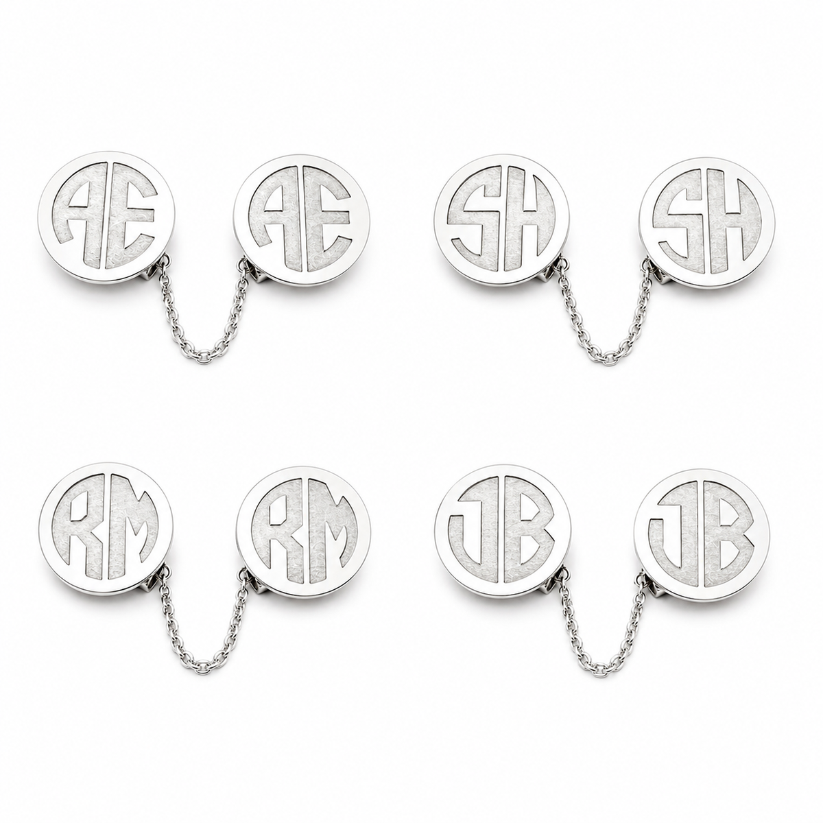 Tallit Clip Classic Initial Monogram