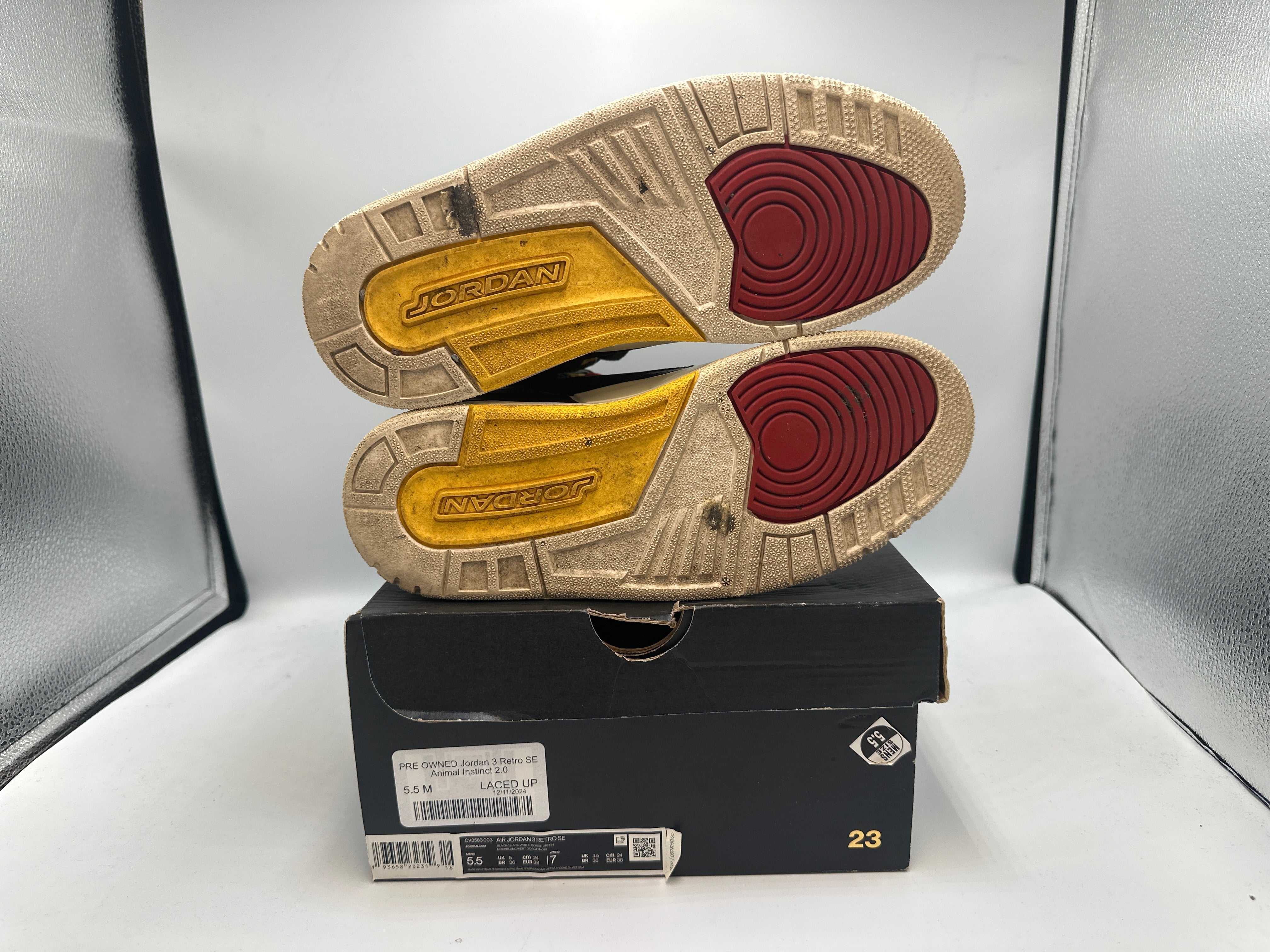 PRE OWNED Jordan 3 Retro SE Animal Instinct 2.0
