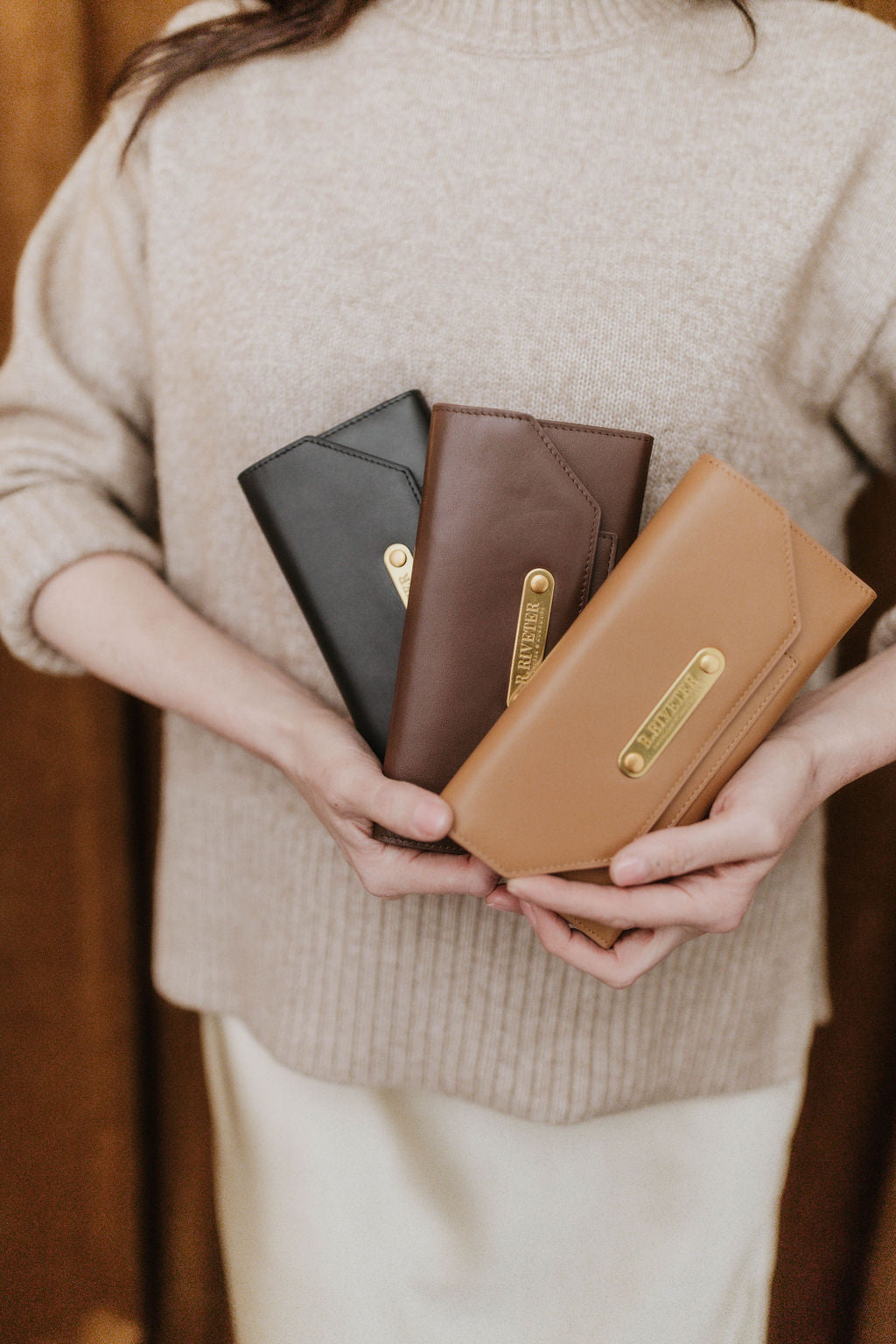 1869 Wallet Premium| Black Leather