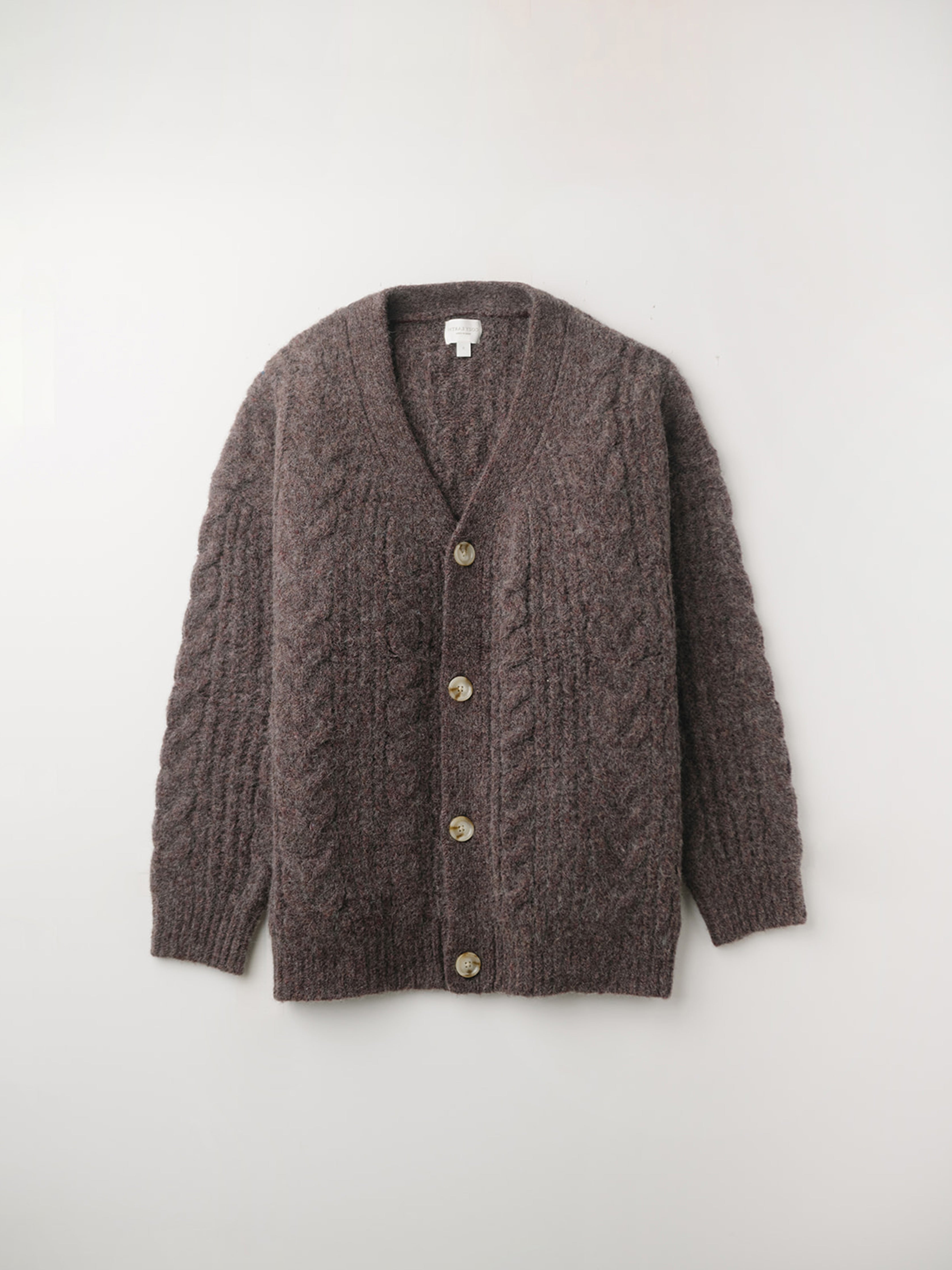 Oversized Cable Knit Cardigan - ONLINE EXCLUSIVE