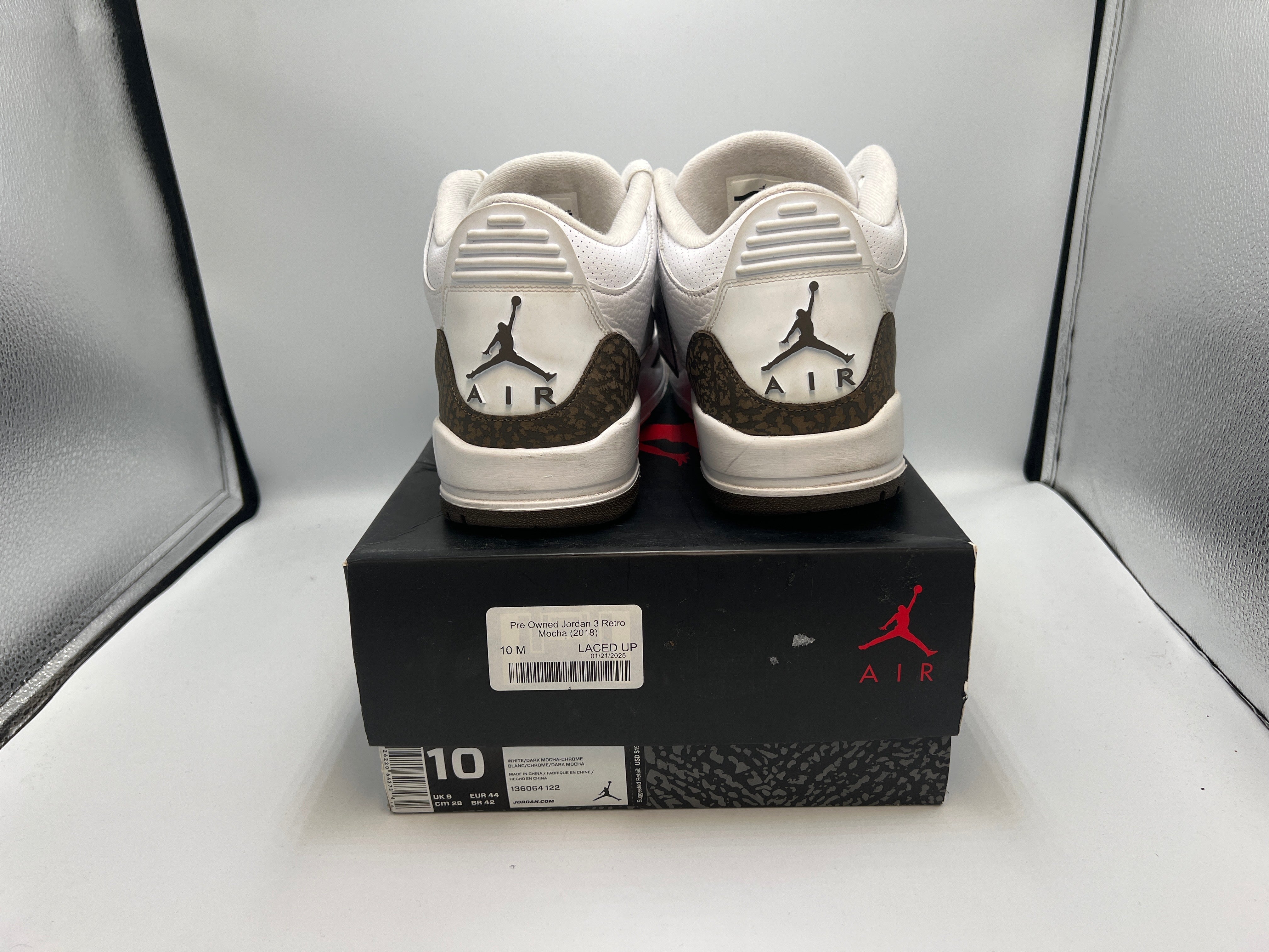 Pre Owned Jordan 3 Retro Mocha (2018)