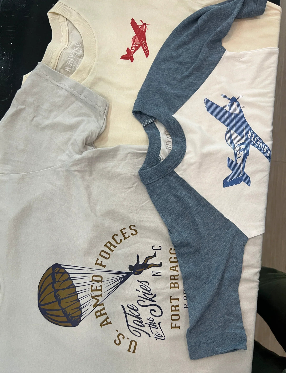 Take to the Skies Kids Silver T Shirt