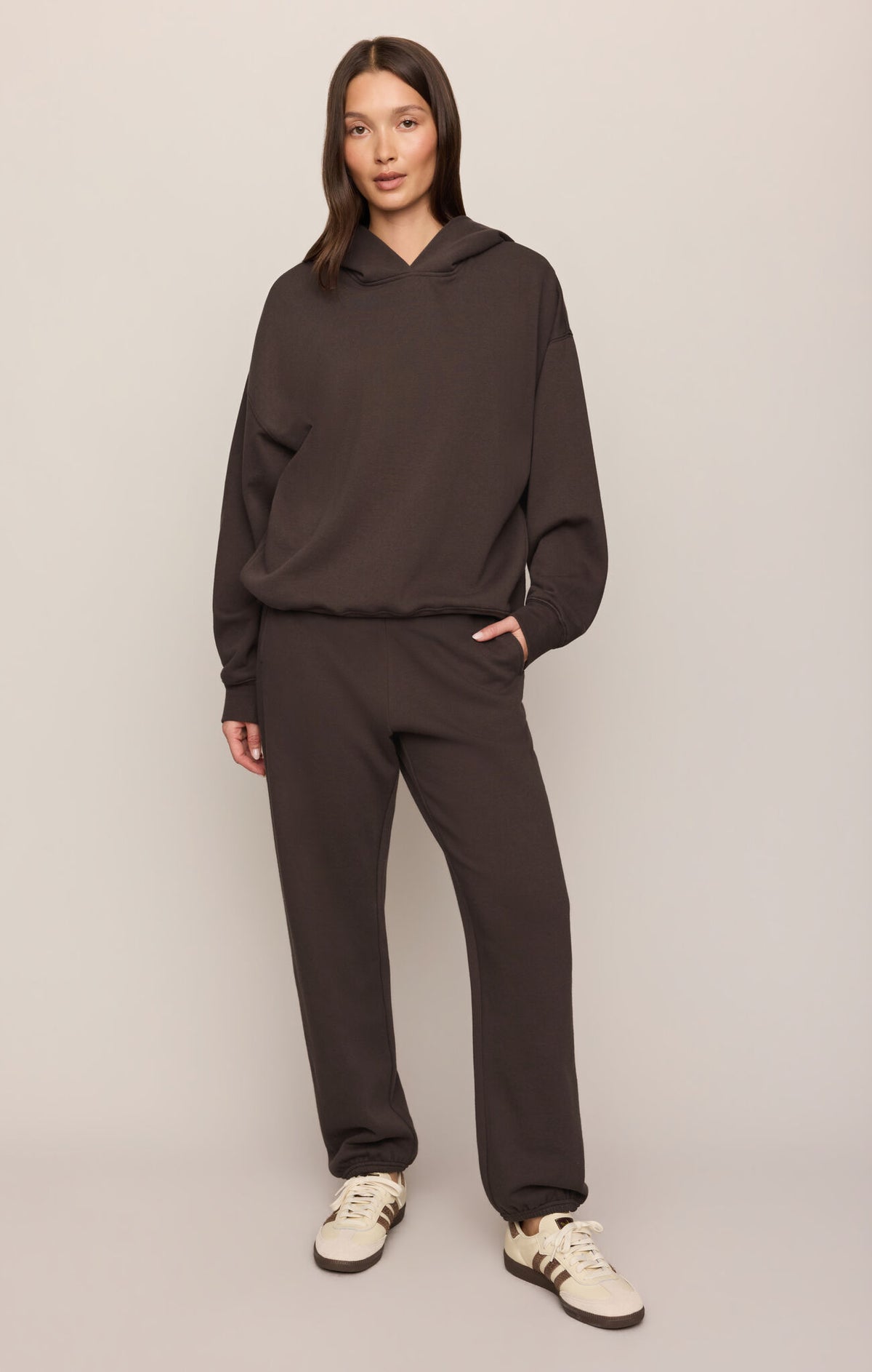 First Quarter Hoodie in Cocoa Bean
