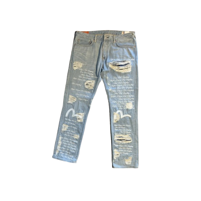 Evisu × Who Decides War MRDR BRVDO x Evisu Japanese Denim