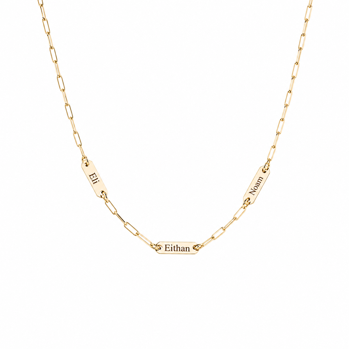 Kayla Name Paperclip Necklace