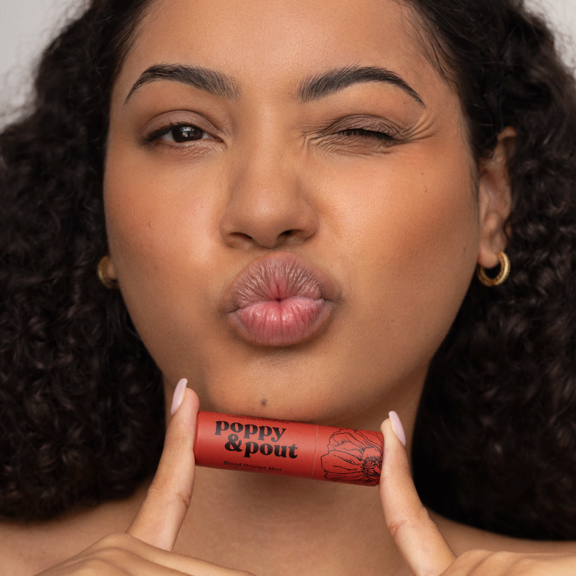 Poppy & Pout - Lip Balm, Blood Orange Mint