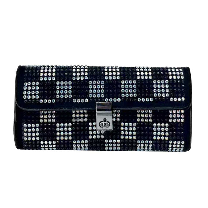 Spike Stud Evening Clutch Shoulder Bag