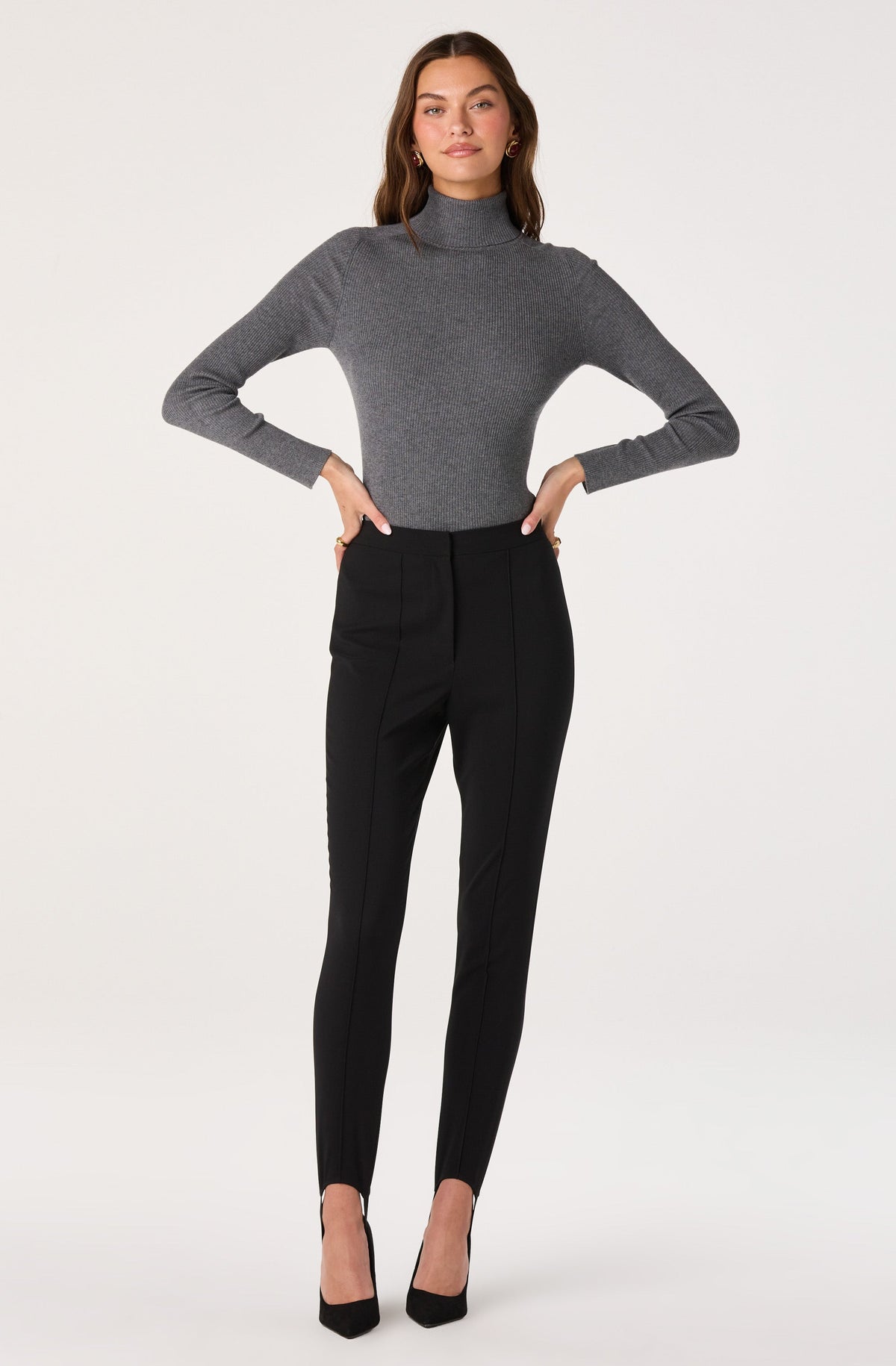 Vida Sweater in Heather Grey