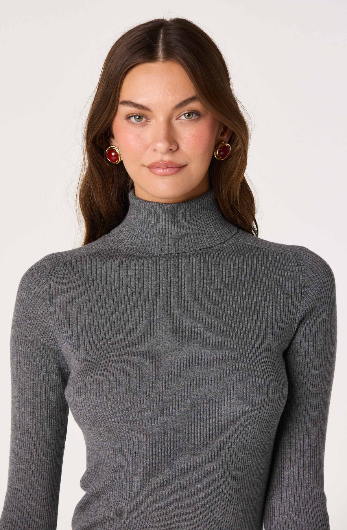 Vida Sweater in Heather Grey