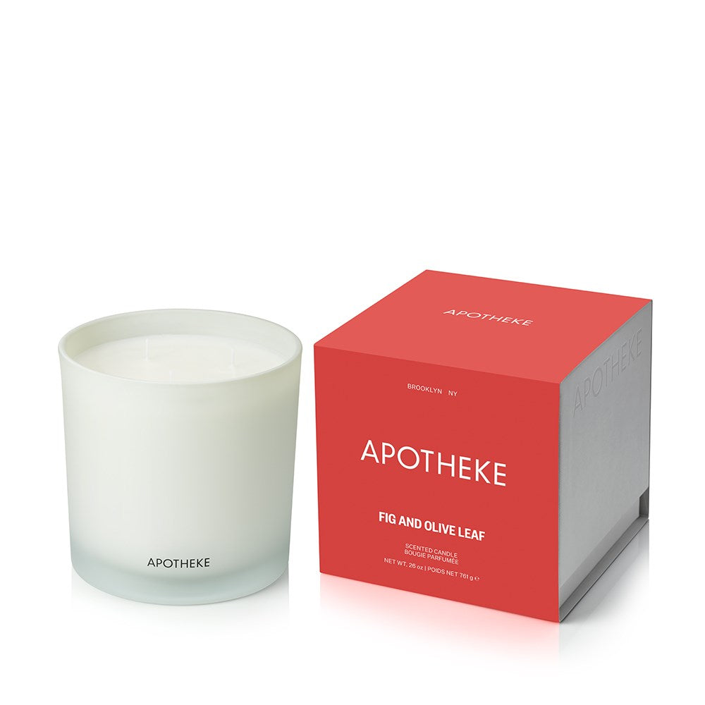 Fig and Olive Leaf 3-Wick Candle