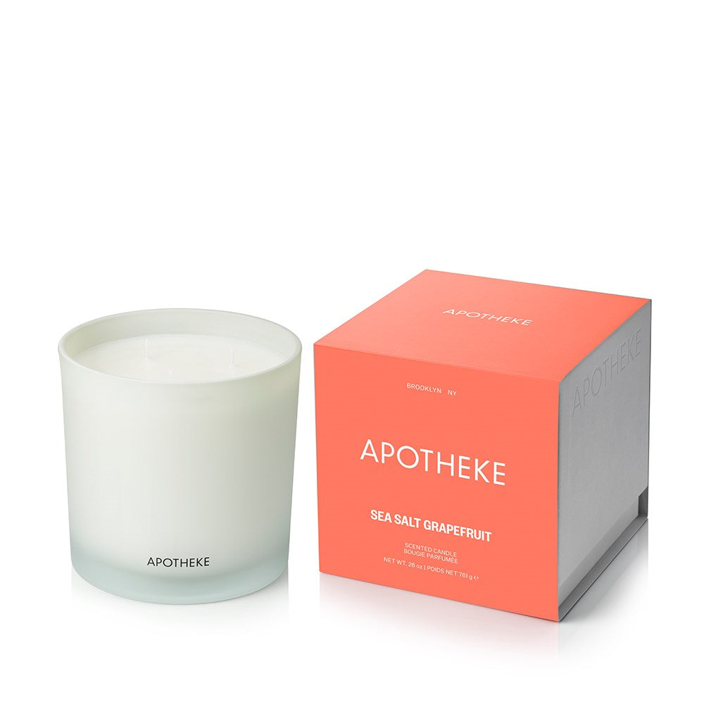 Sea Salt Grapefruit 3-Wick Candle