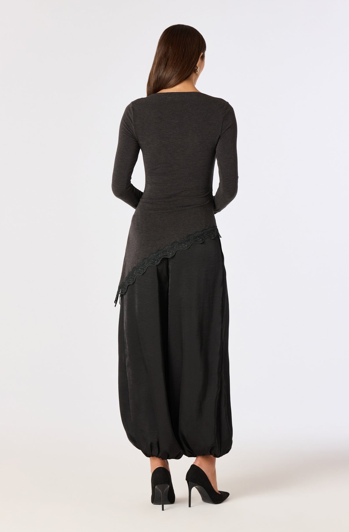 Airen Satin Balloon Pants
