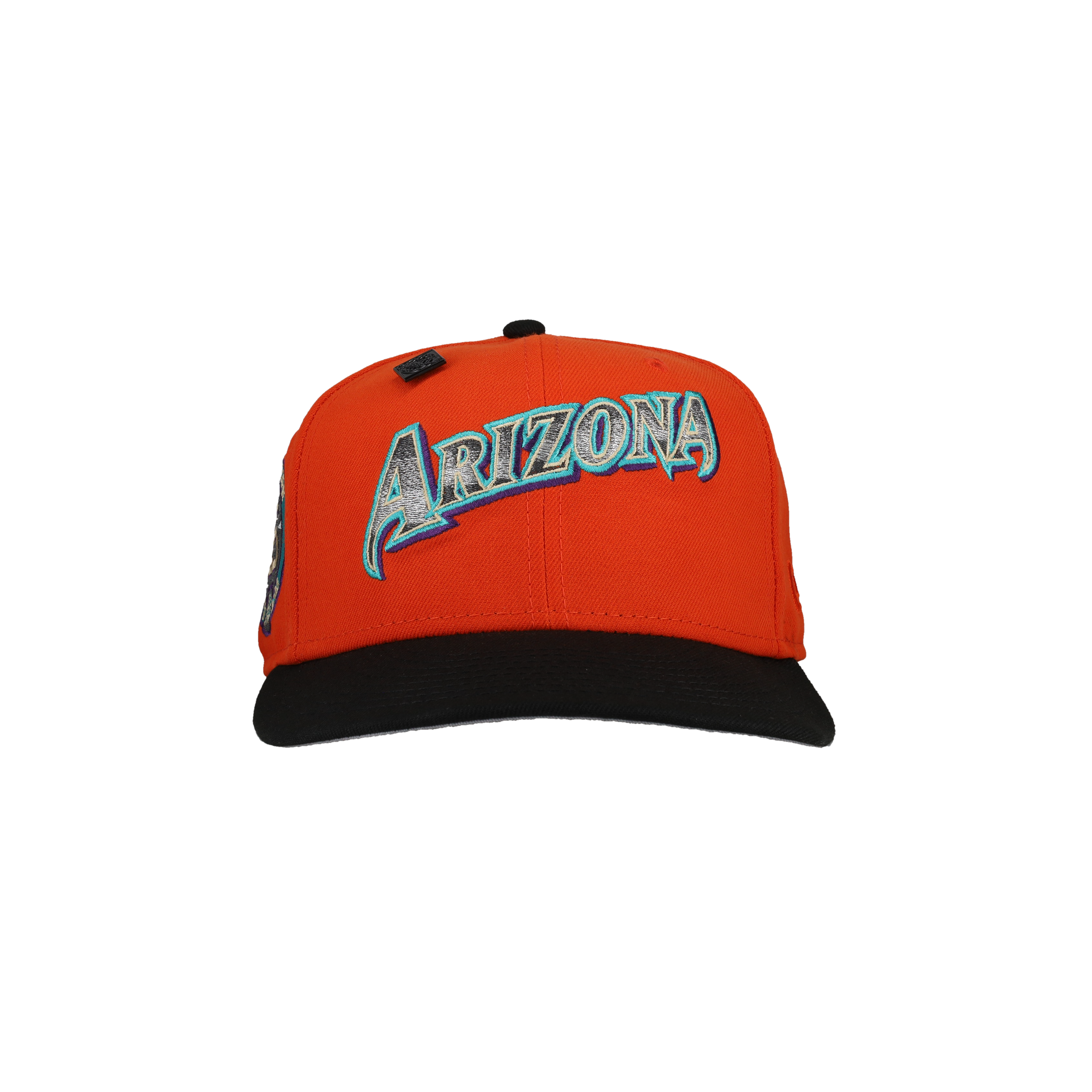 Arizona Diamondbacks 25th Anniversary Orange Gradient Metallic 59Fifty Fitted Hat