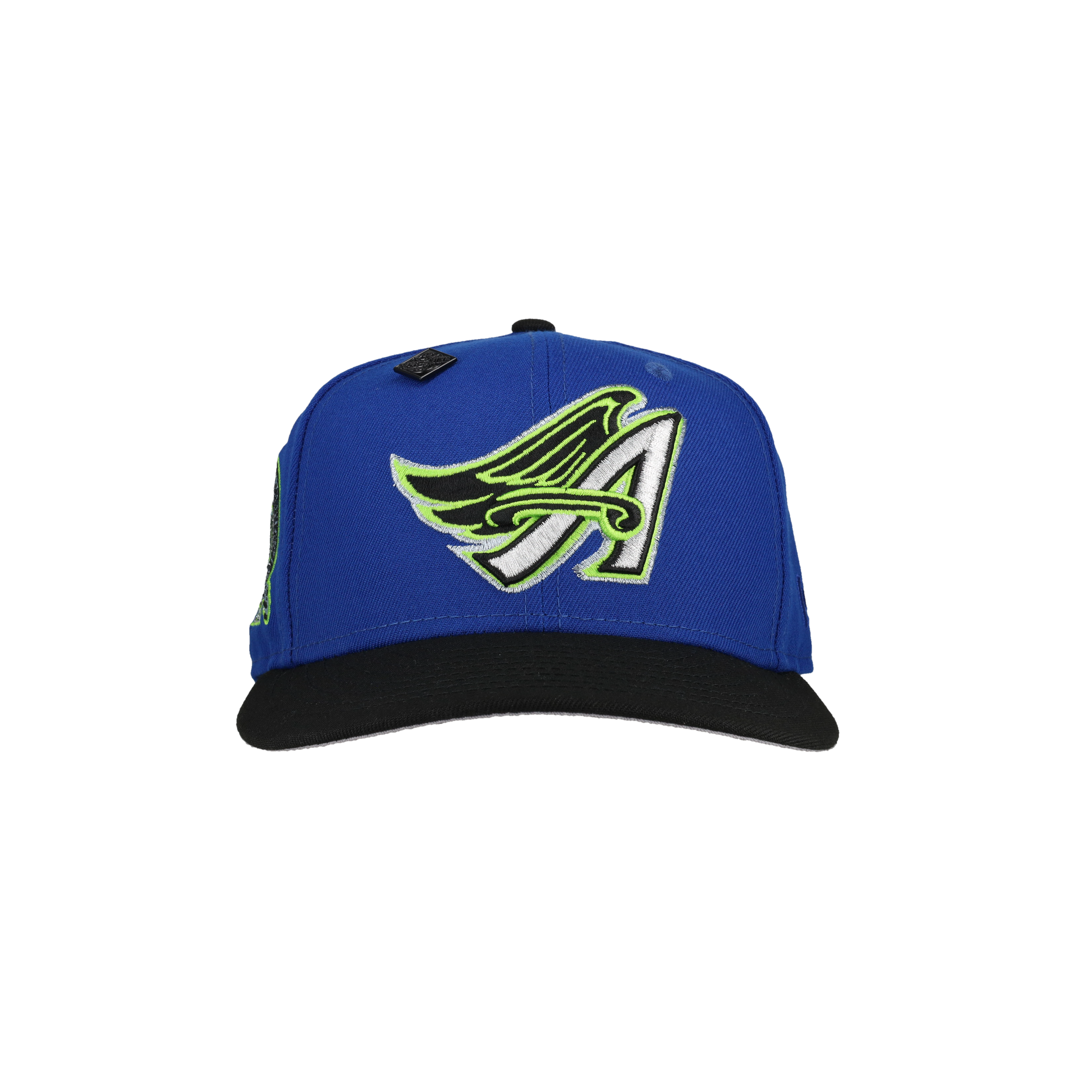 Anaheim Angels 50th Season Metallic Lime 59Fifty Fitted Hat