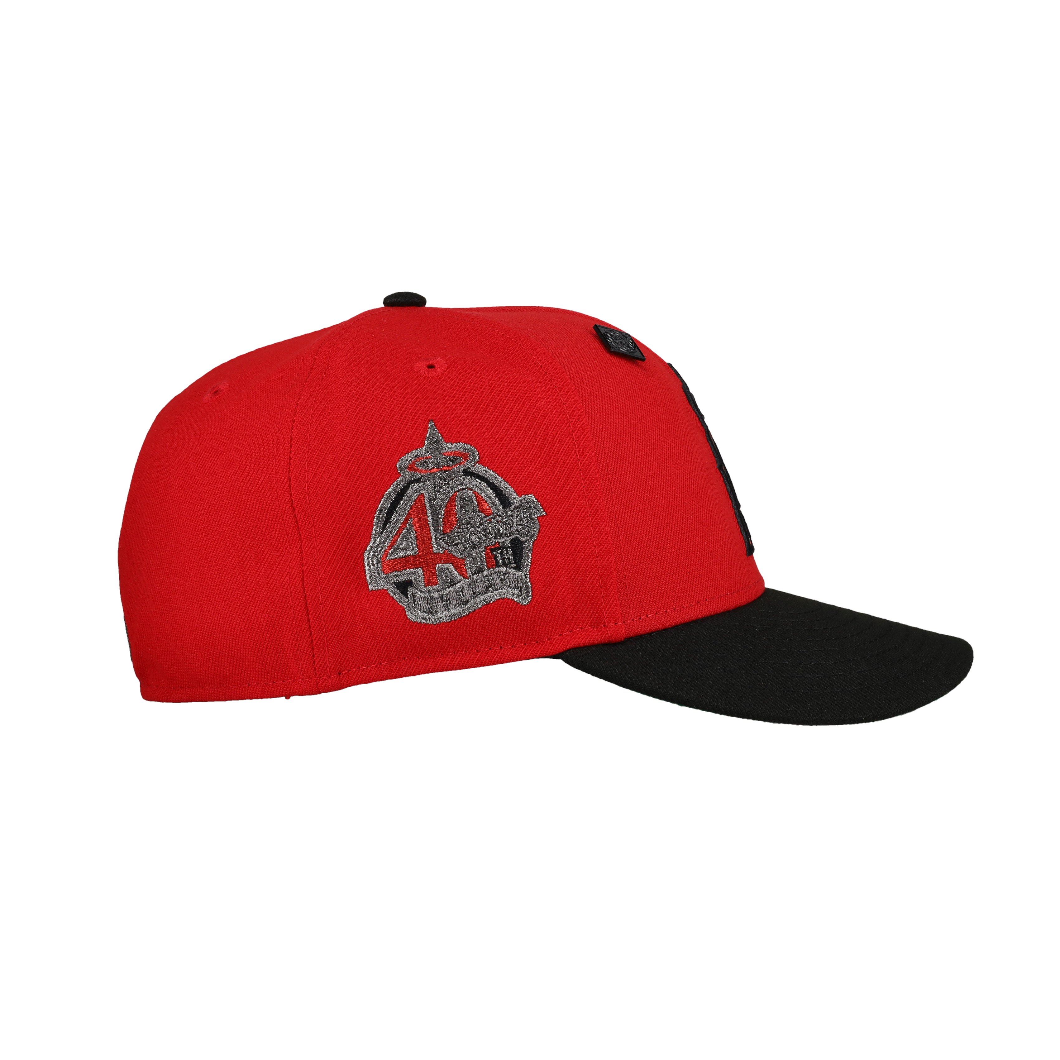 Anaheim Angels 40th Season Metallic Tie Dye 59Fifty Fitted Hat