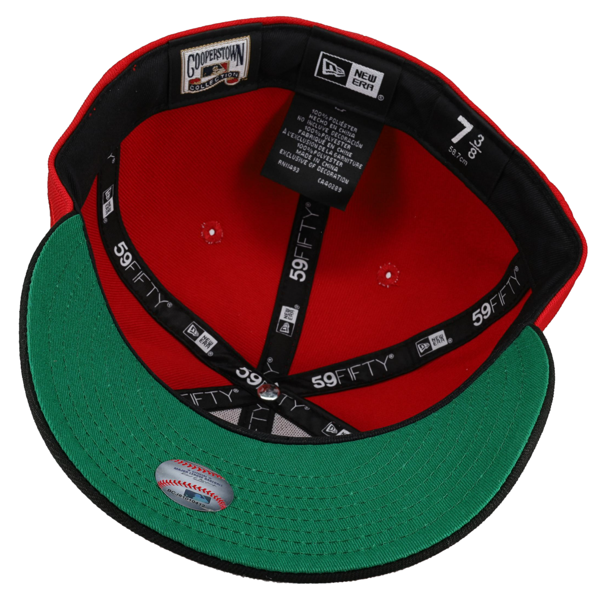 Anaheim Angels 40th Season Metallic Tie Dye 59Fifty Fitted Hat