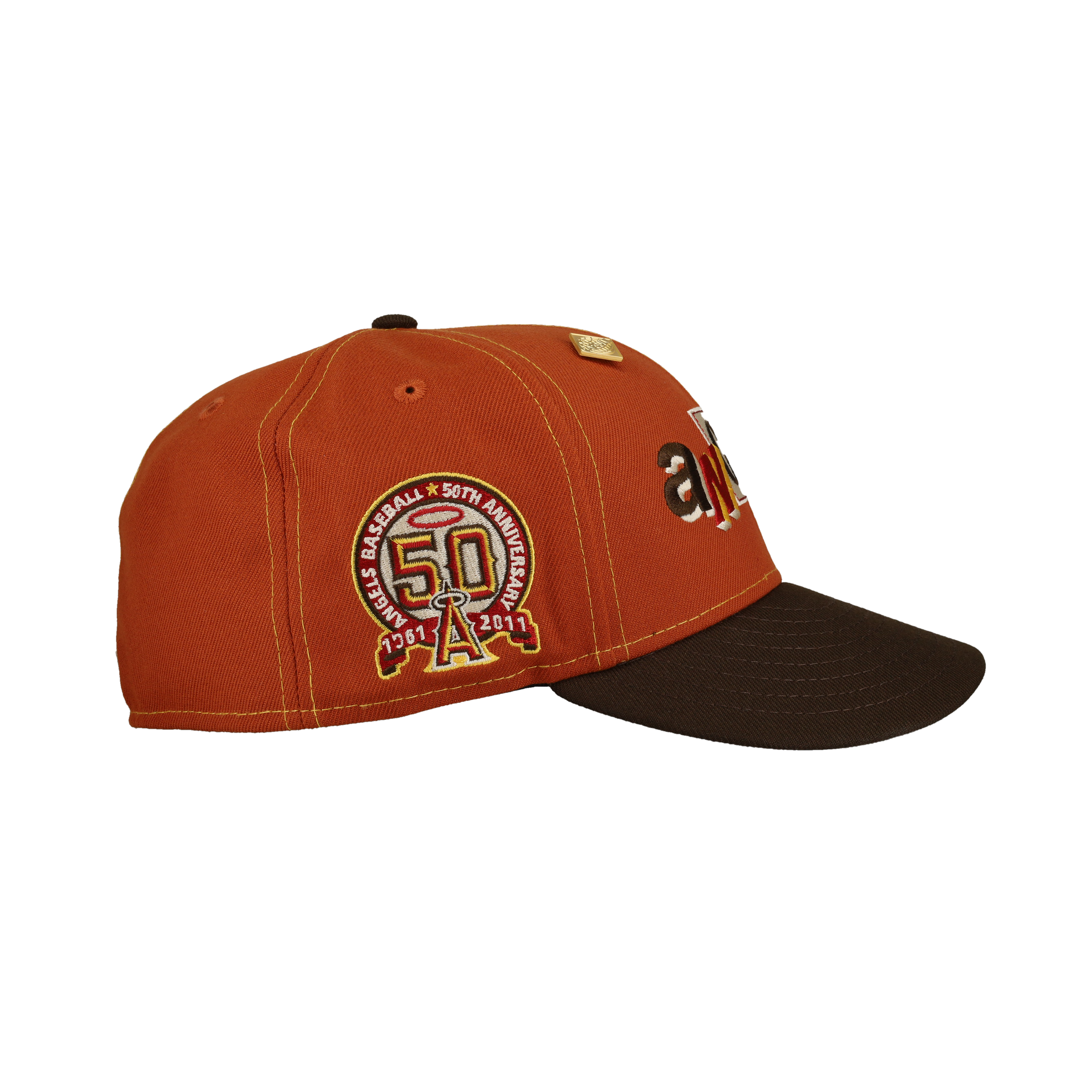 Anaheim Angels 50th Season "Fall Split" 59Fifty Fitted Hat