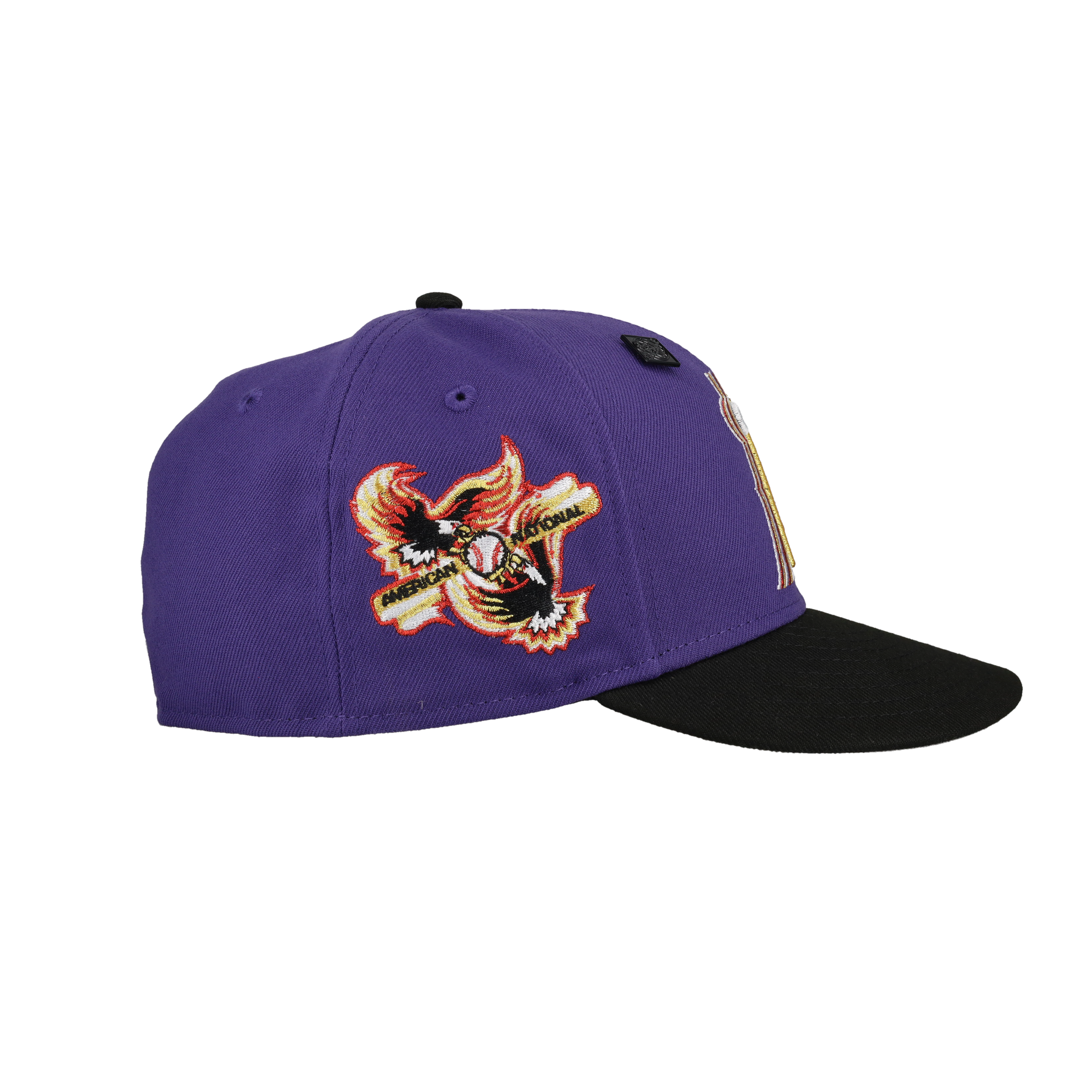 Anaheim Angels Trippy American/National Patch 59Fifty Fitted Hat