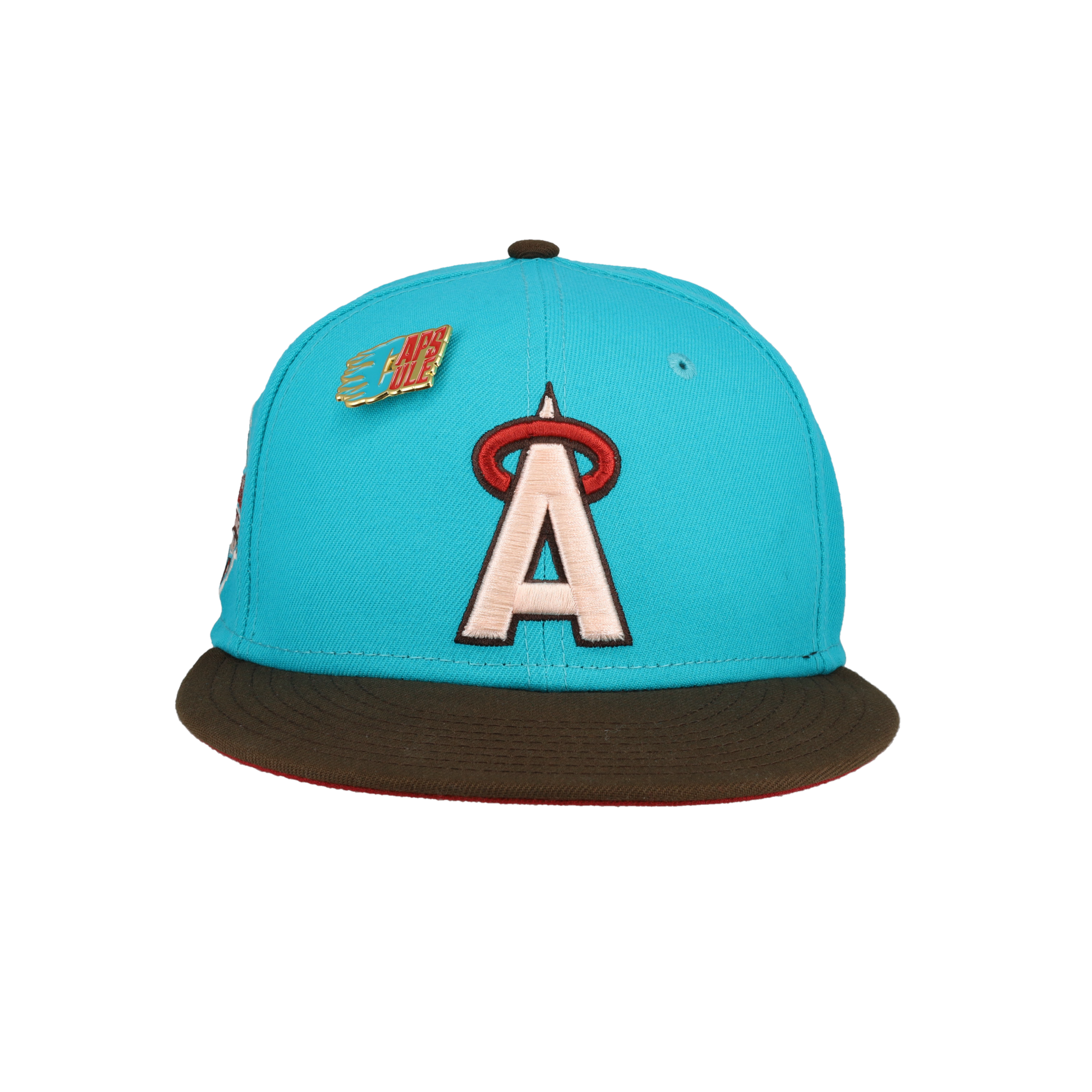 California Angels Nitro Teal 1989 All Star Game Fitted Hat
