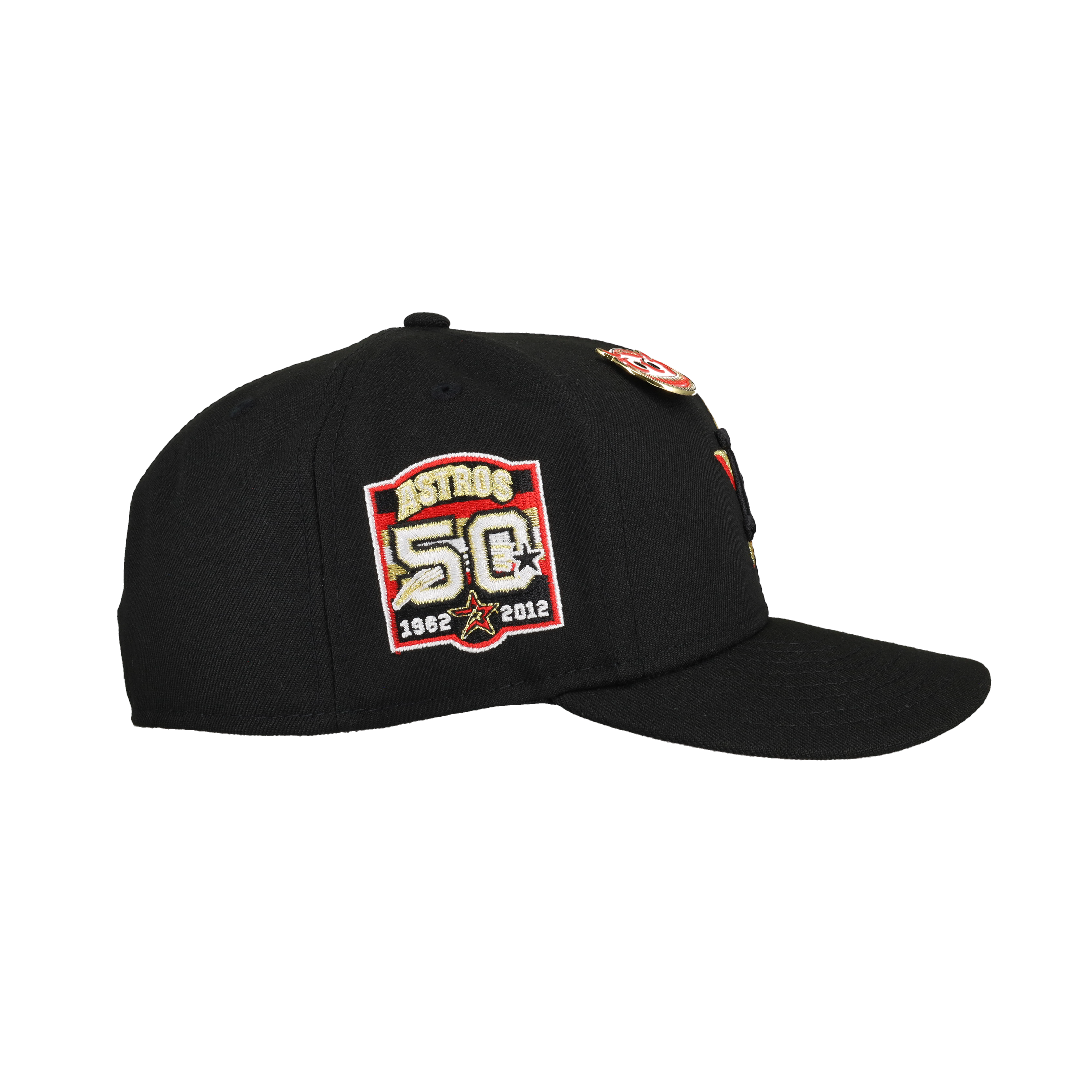 Houston Astros 50th Anniversary Metallic "Red Devil" 59Fifty Fitted Hat