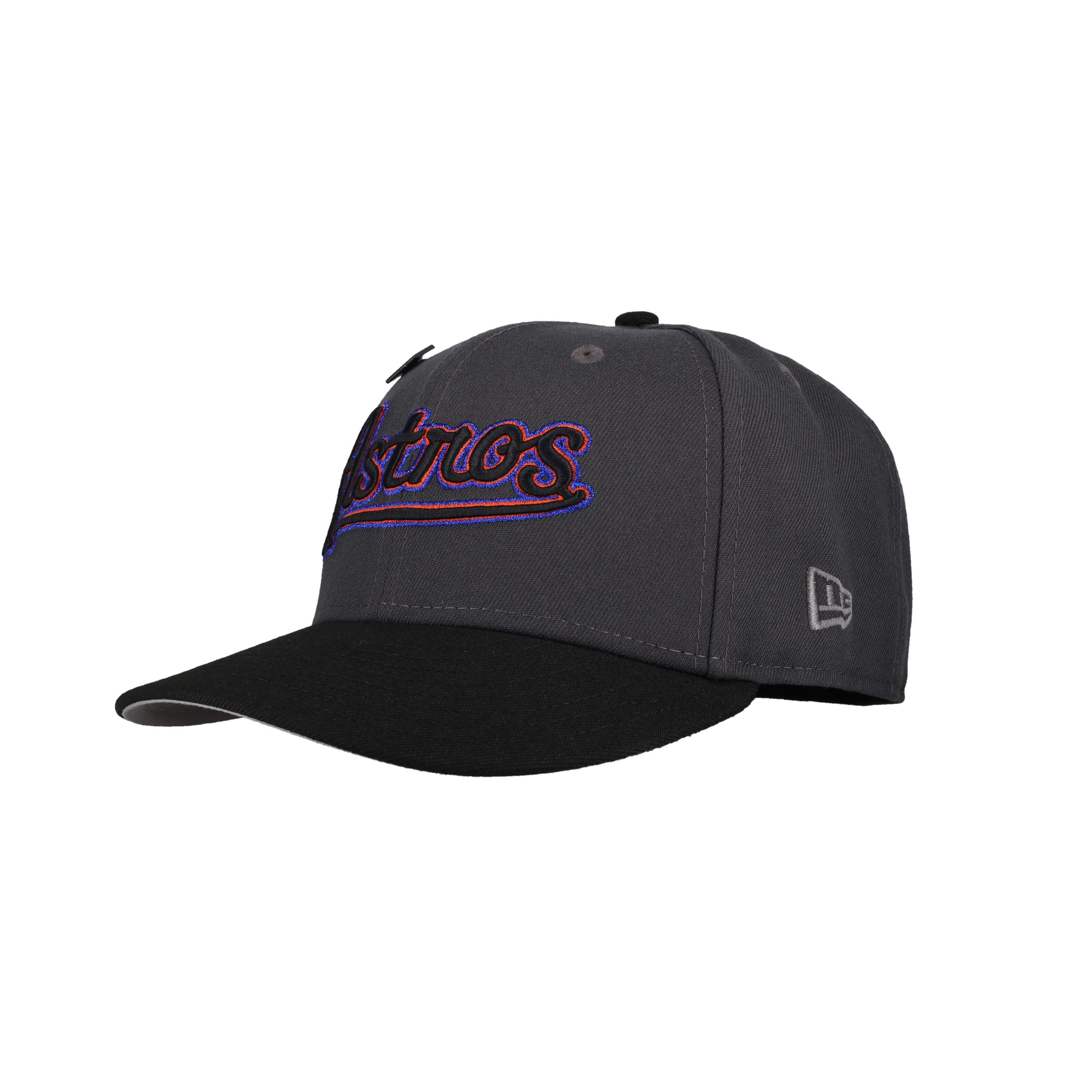 Houston Astros 45th Anniversary Metallic Graphite/Black 59Fifty Fitted Hat