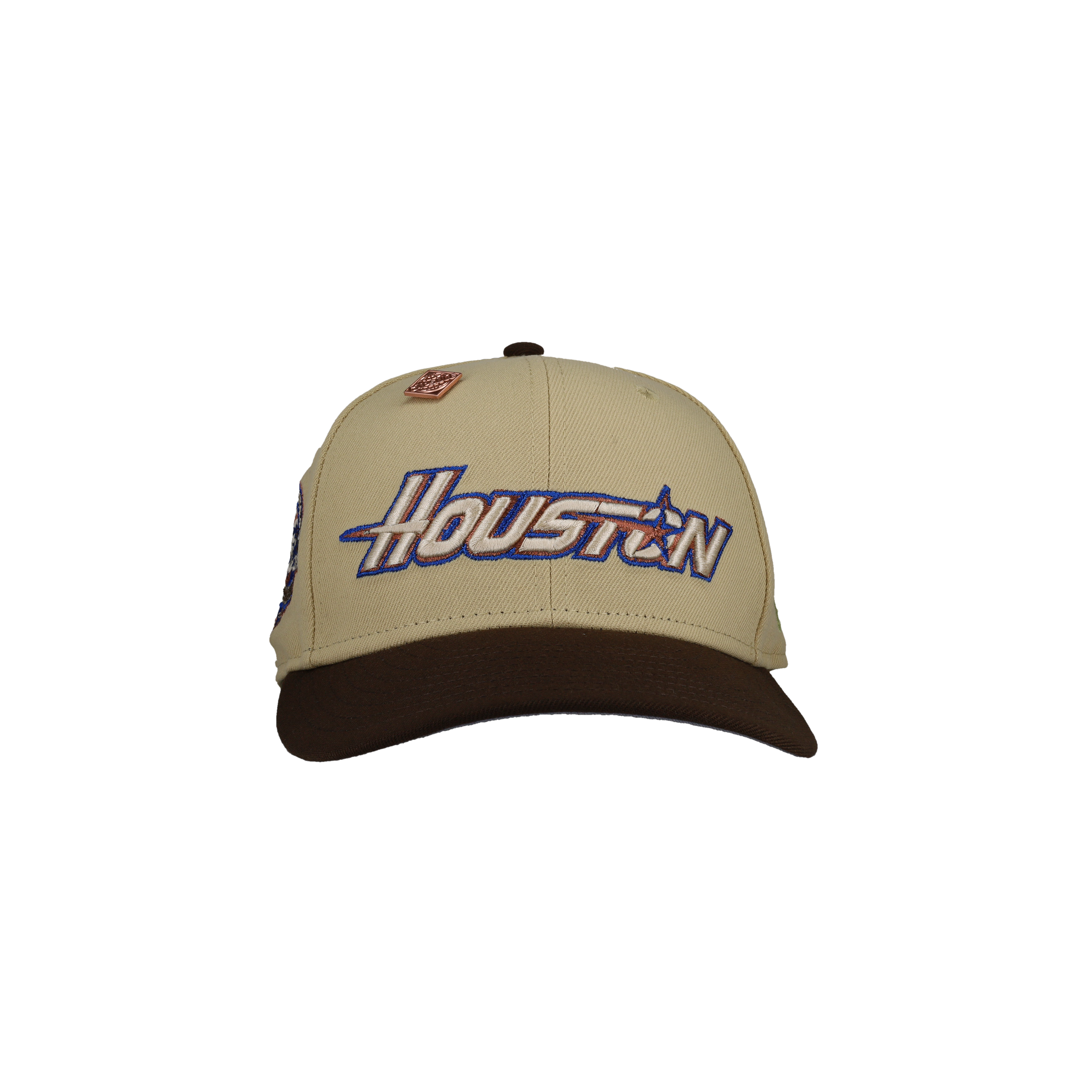Houston Astros 45th Anniversary Vegas/Walnut Metallic 59Fifty Fitted Hat