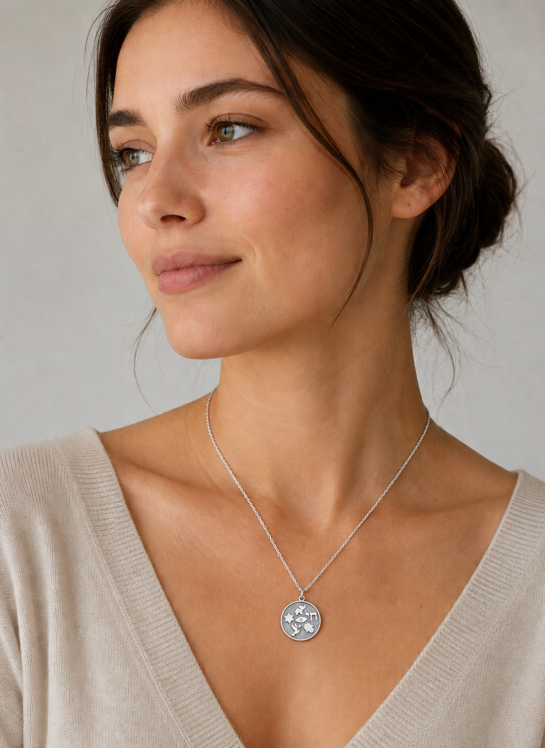 Avi Good Luck Symbols Necklace