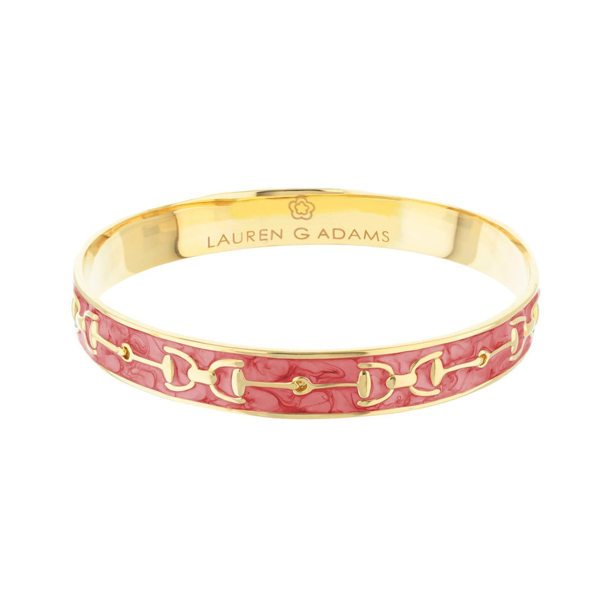Equestrian Stirrup Bangle — Champagne