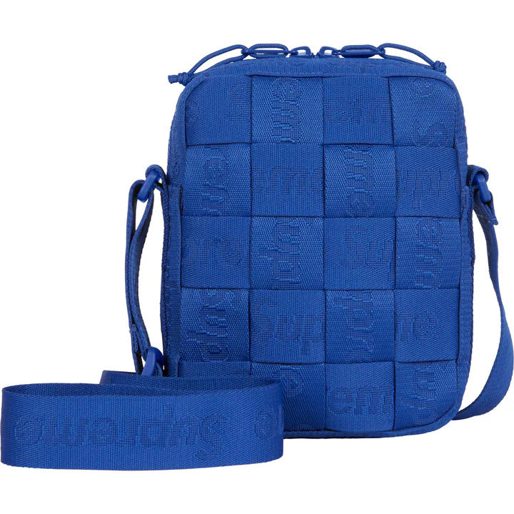 Supreme Woven Shoulder Bag royal