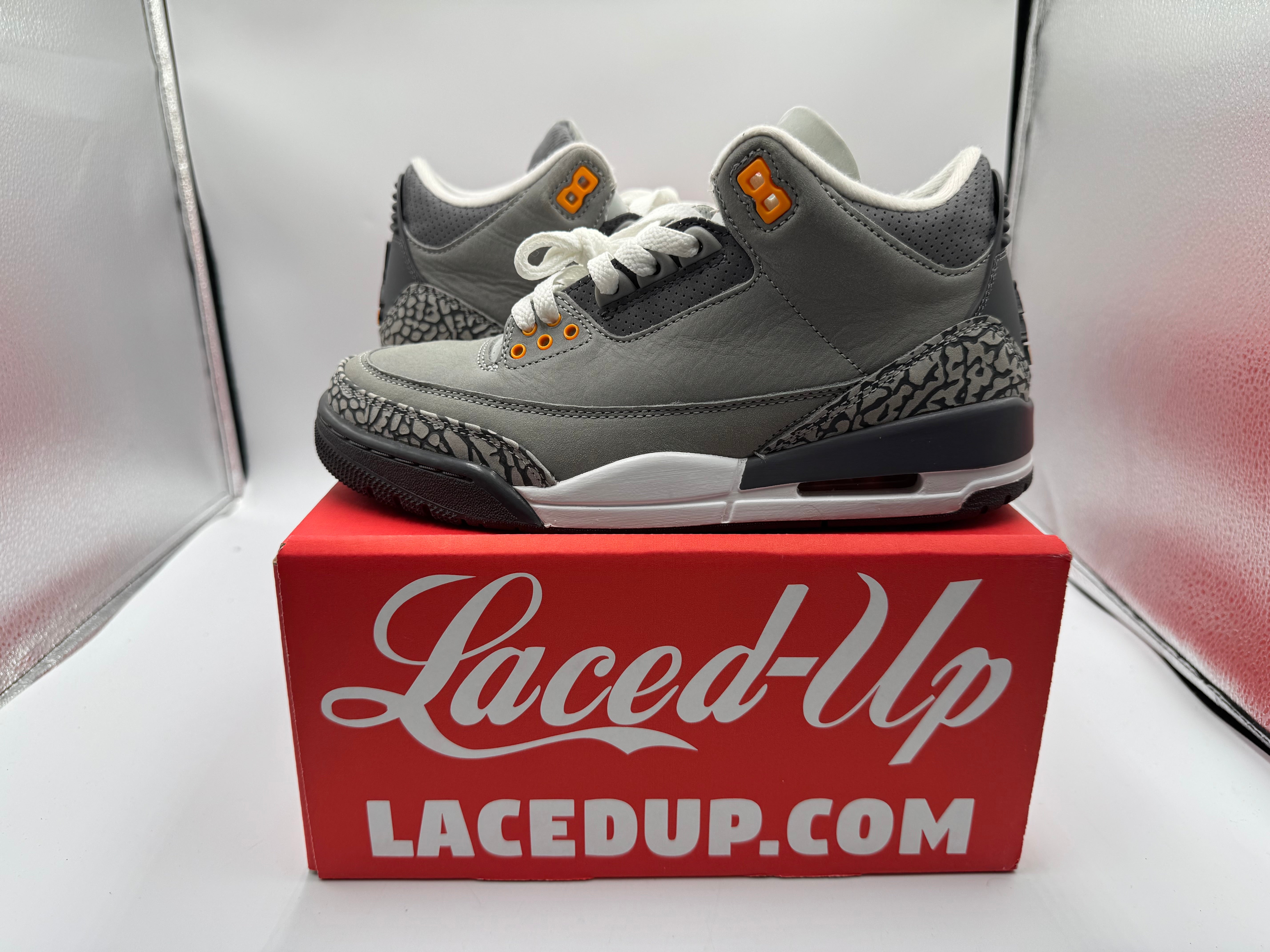 PRE OWNED Jordan 3 Cool Grey (2022) No Box
