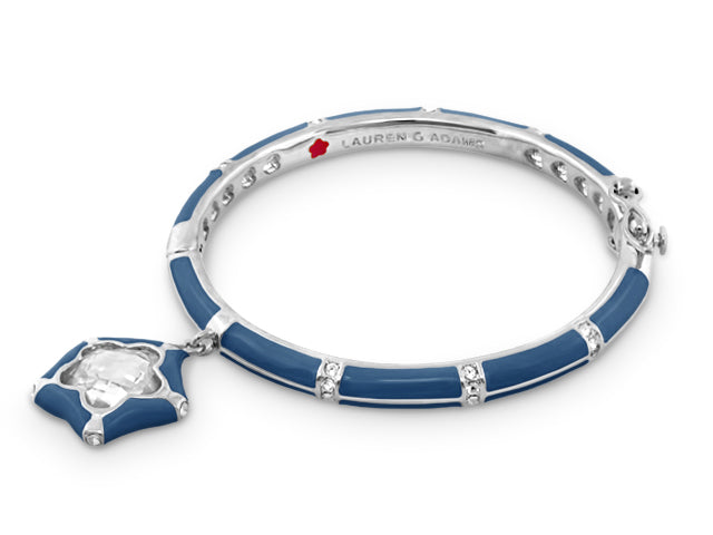 Girls Stackable Star Charm Bangle
