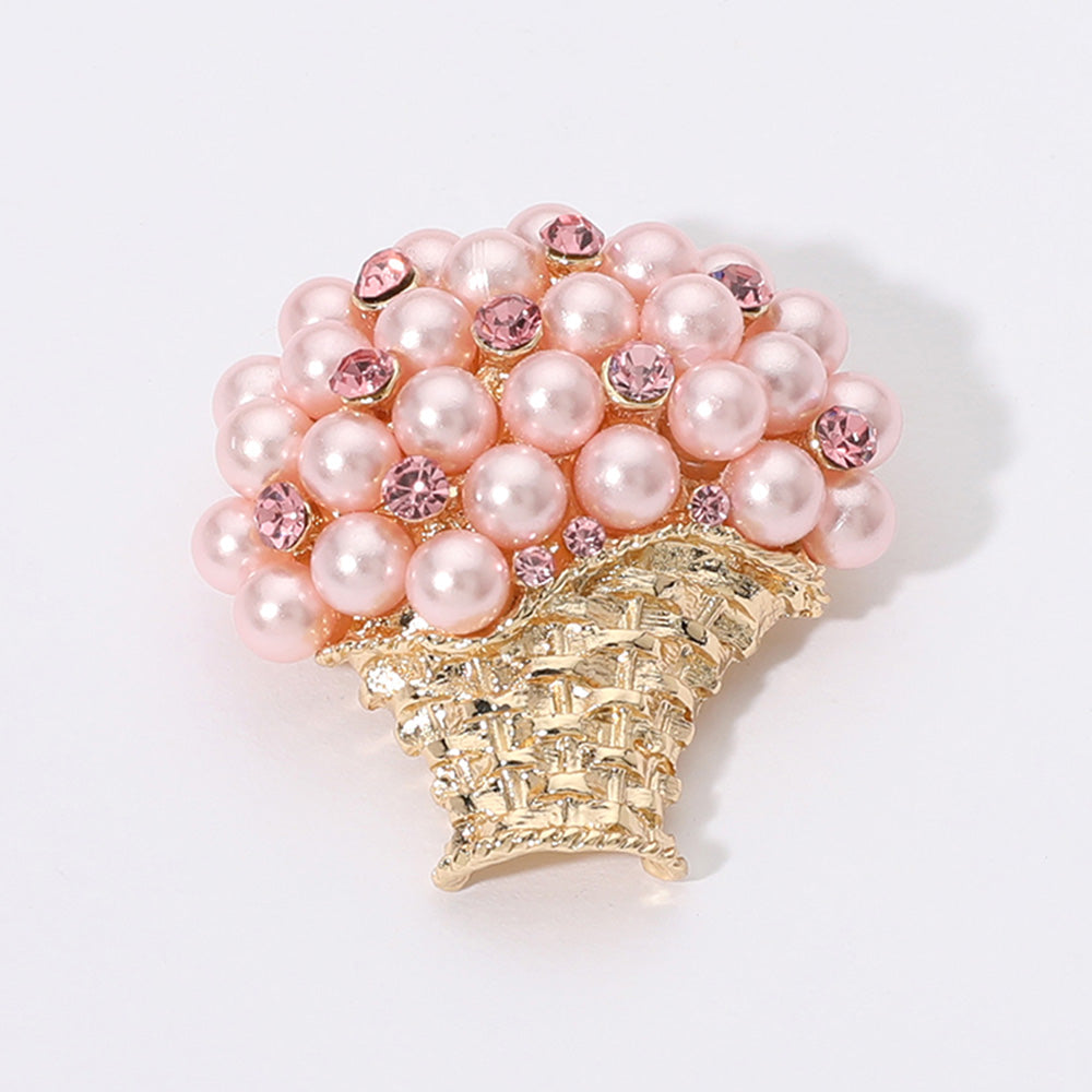 Pearl Bouquet Pin Brooch