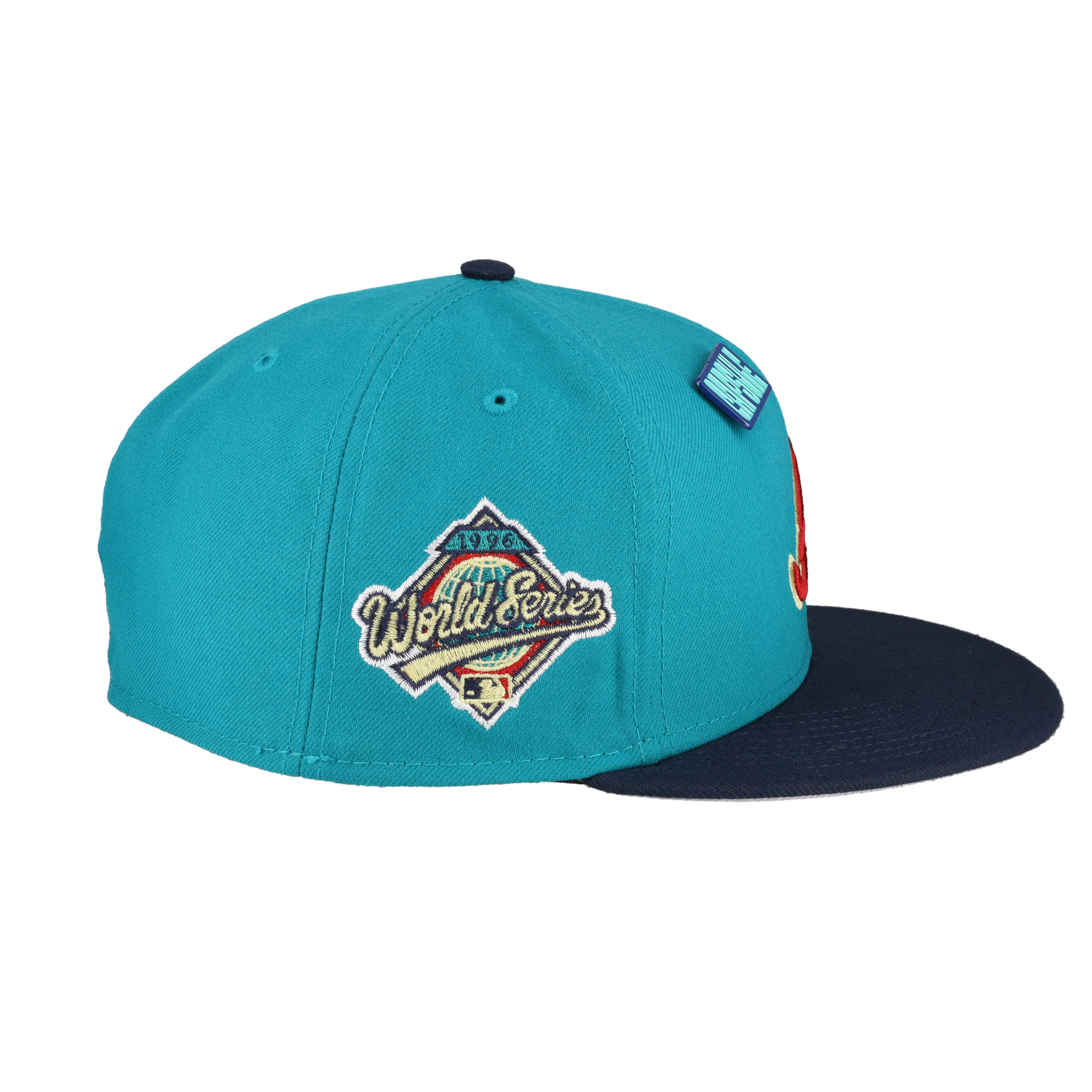 Atlanta Braves Real Teal Collection 1996 World Series 59Fifty