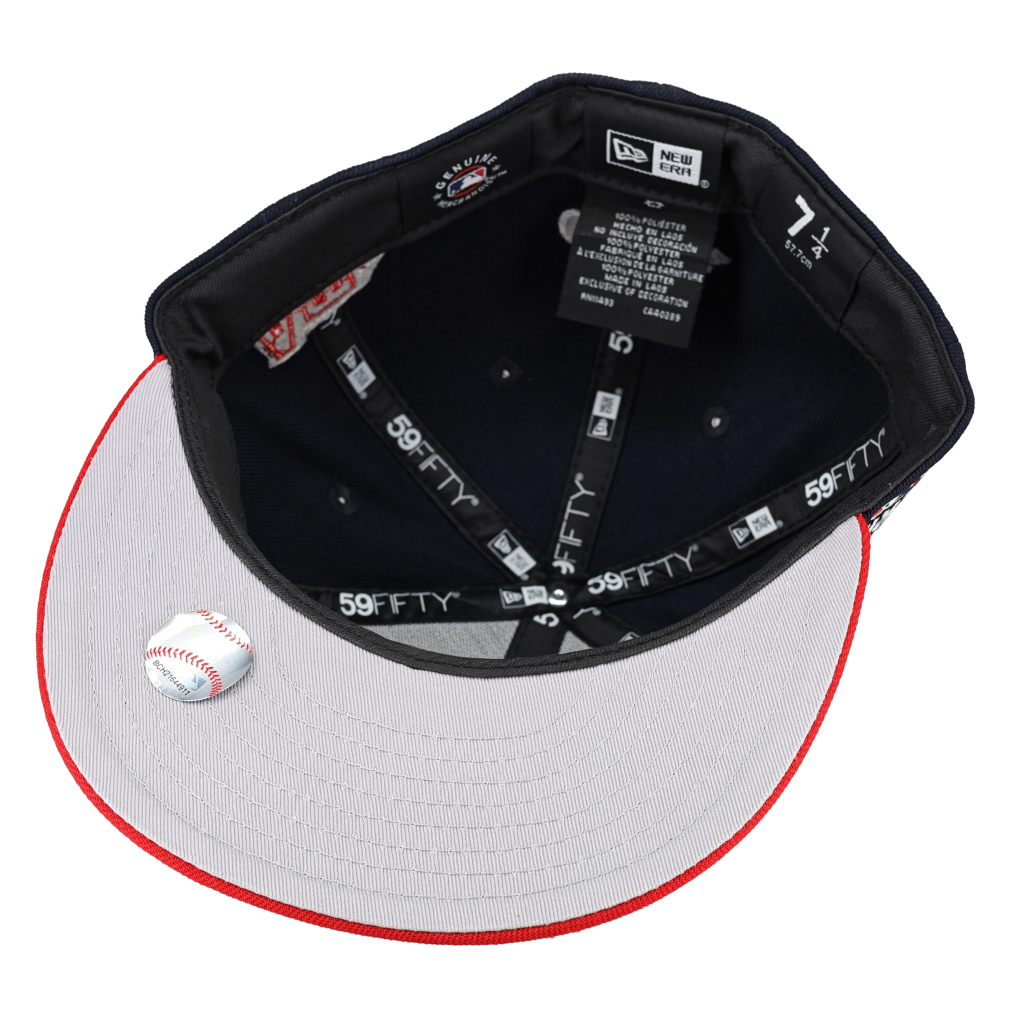 Atlanta Braves Letterman Collection 59Fifty Fitted Hat