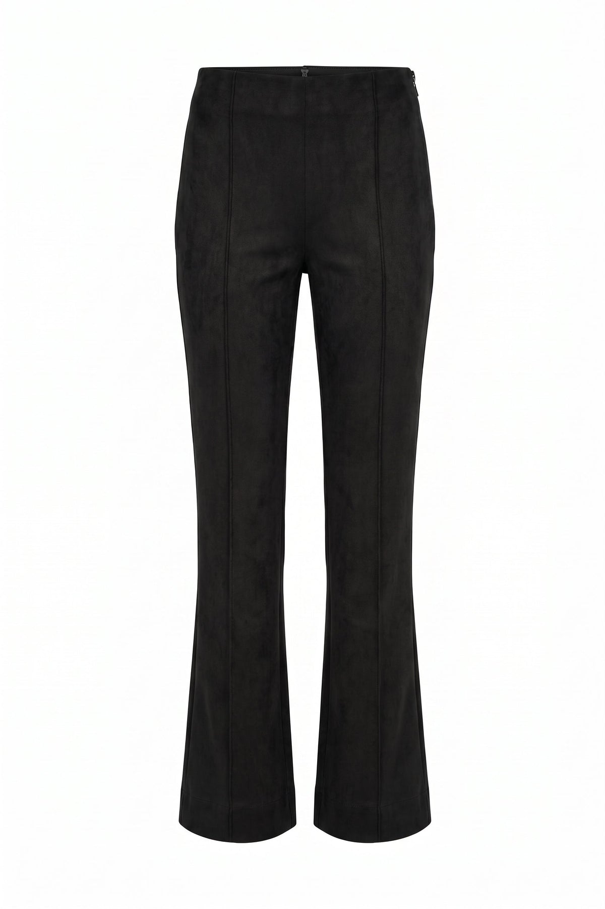 Becca Faux Suede Pintuck Flare Pant