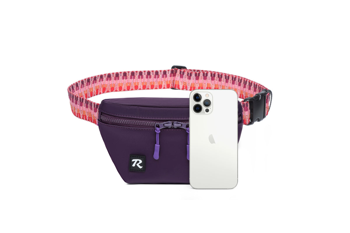Trudy Belt Bag | Purple Nylon