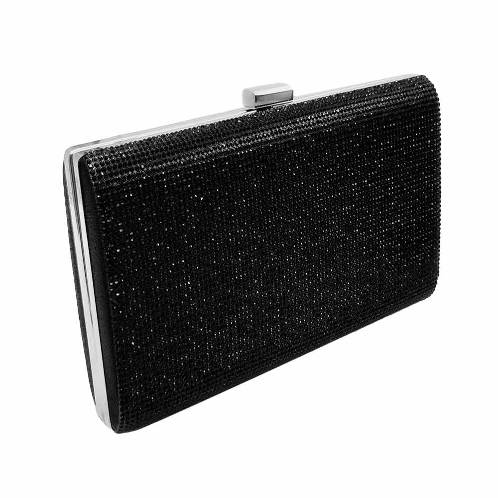 Crystal Shimmery Evening Clutch Bag