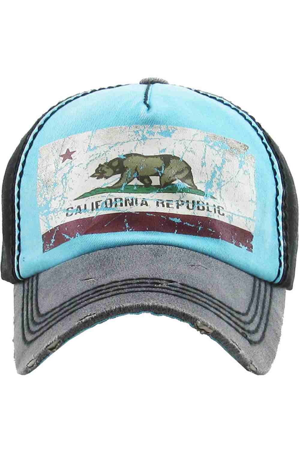 CALIFORNIA REPUBLIC VINTAGE BASEBALL CAP
