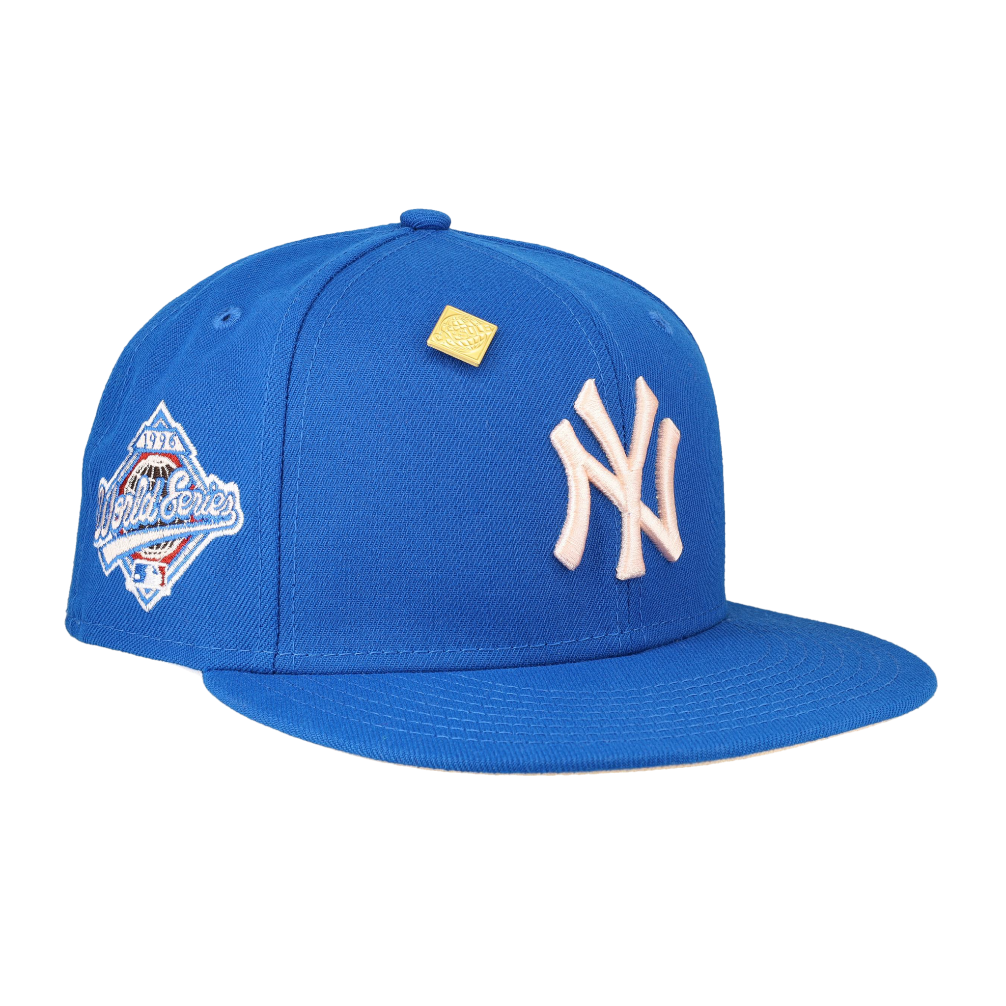 New York Yankees Blue Nitro 1996 World Series Fitted Hat