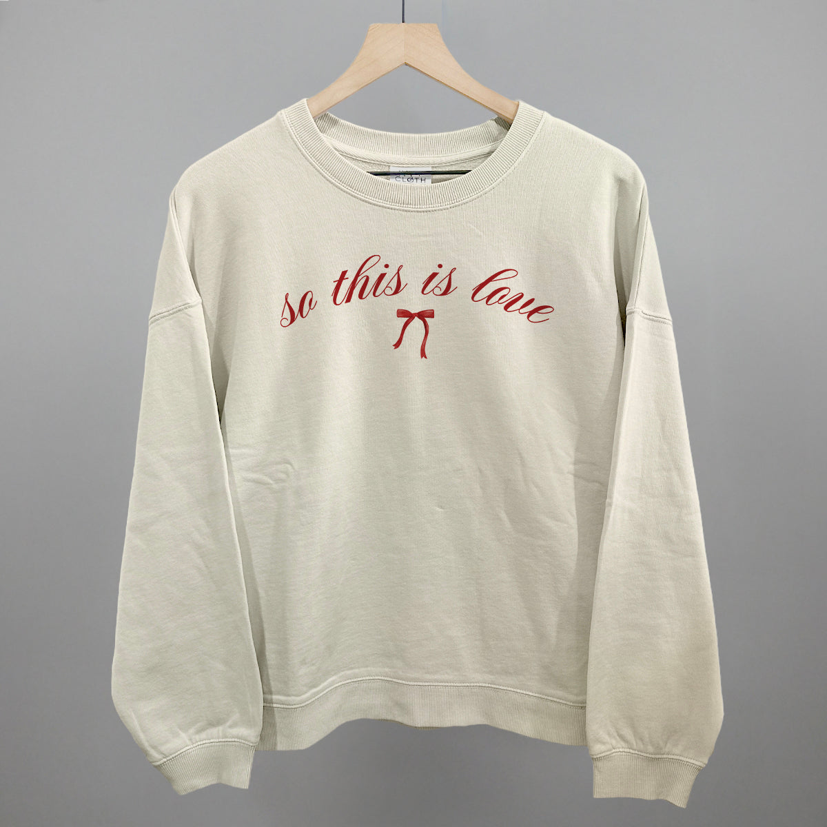 So This Is Love Ribbon
