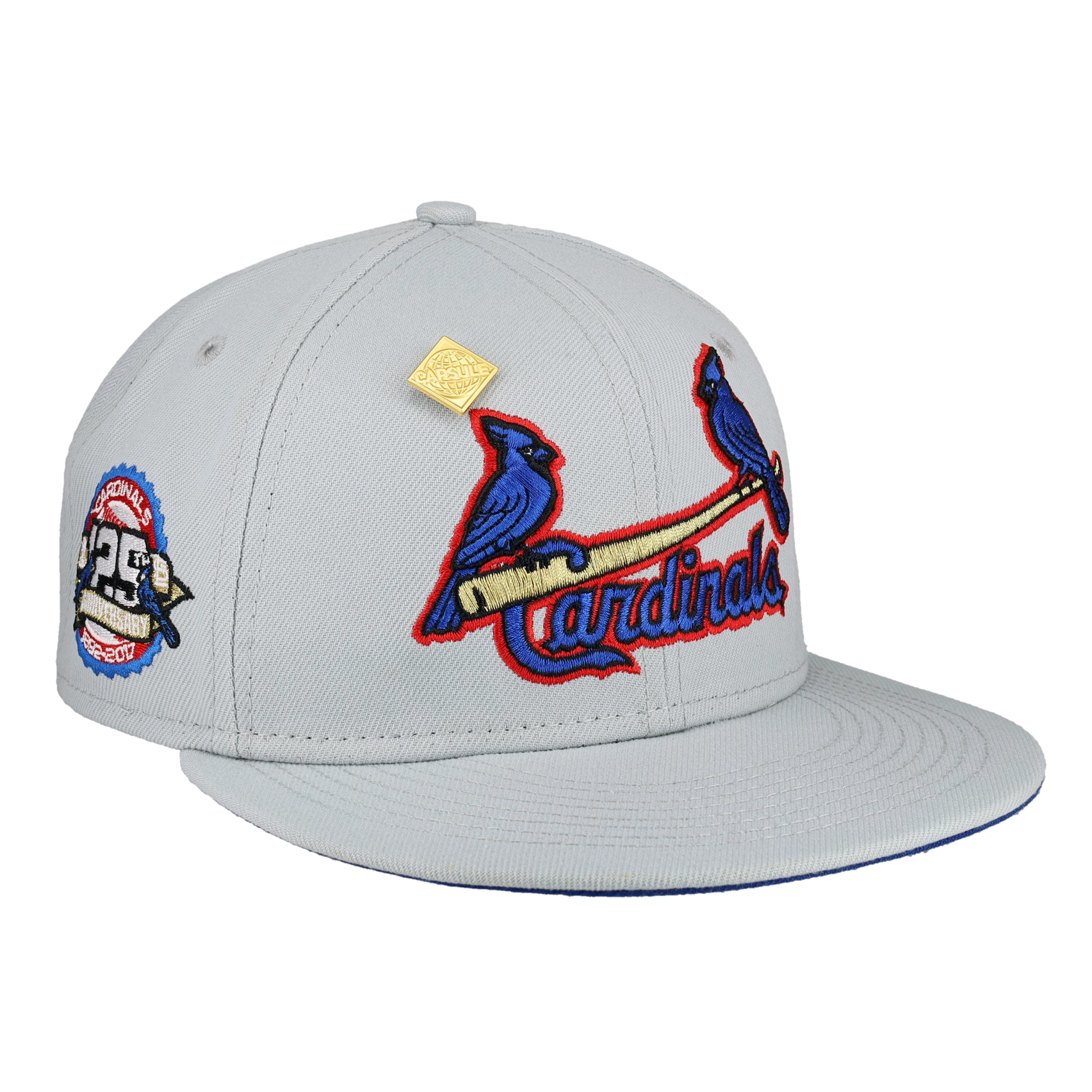 St. Louis Cardinals 125th Anniversary Side Patch 59Fifty Fitted Hat