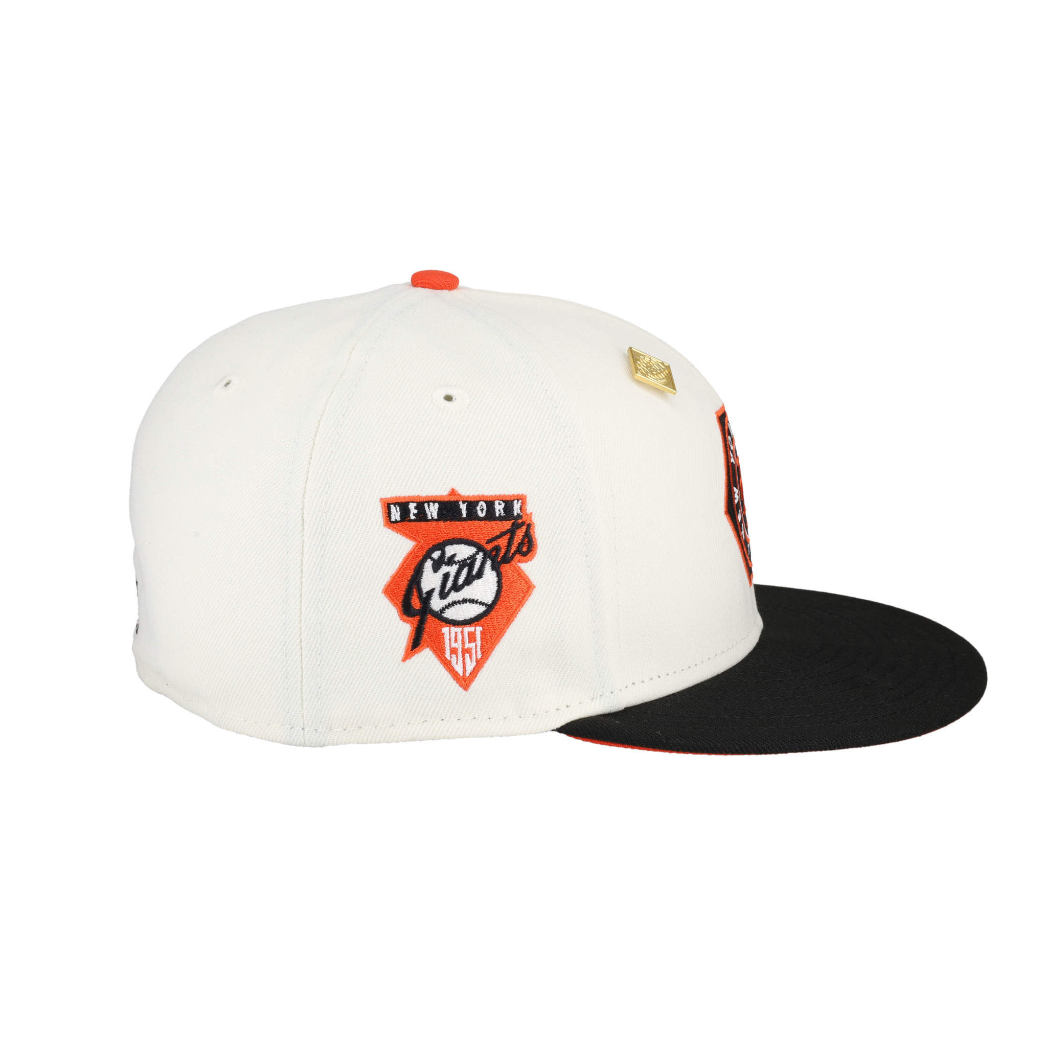 New York Giants 1951 Season Side Patch Chrome 59Fifty Fitted Hat