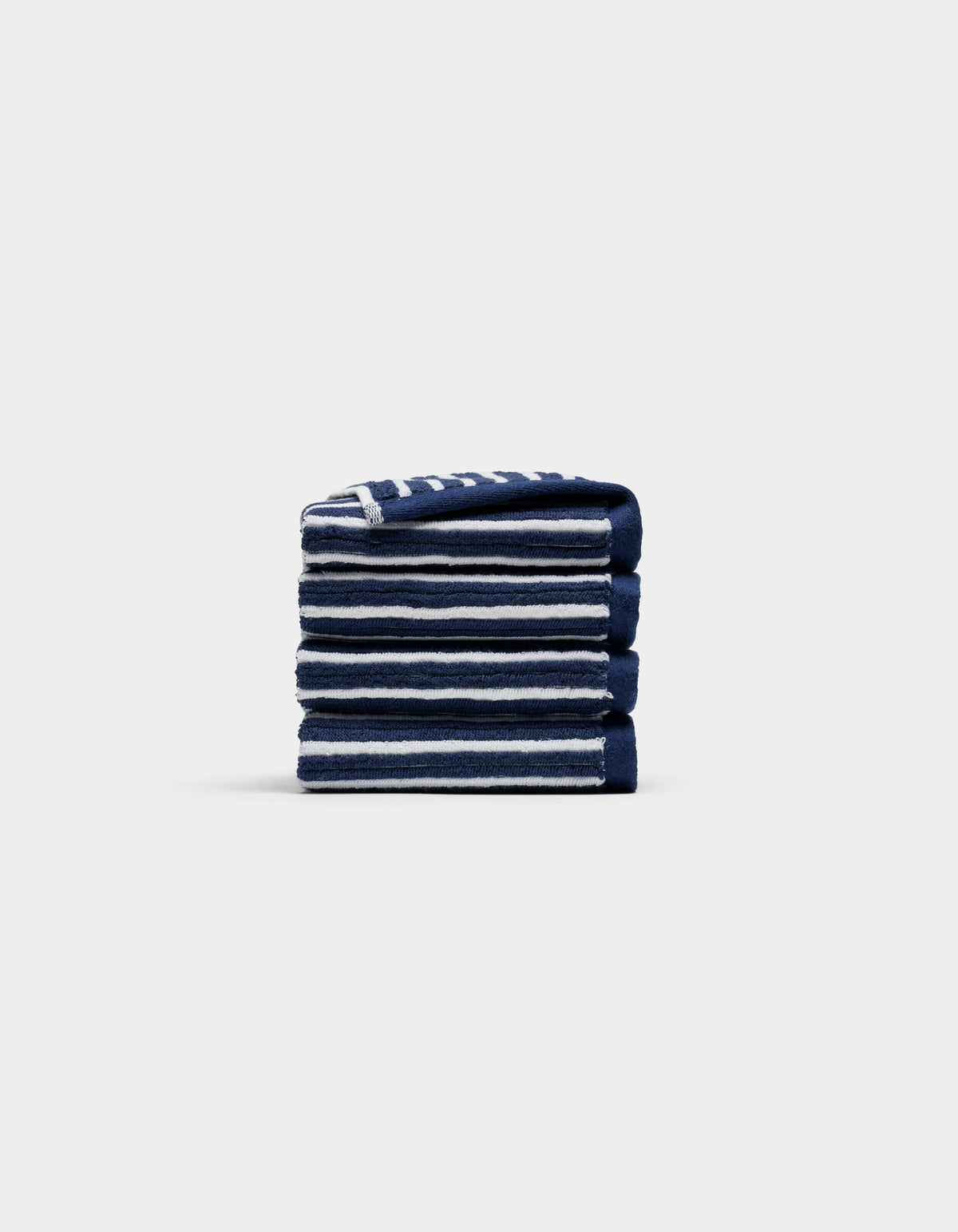 Ribbed Terry Bath Towel Set