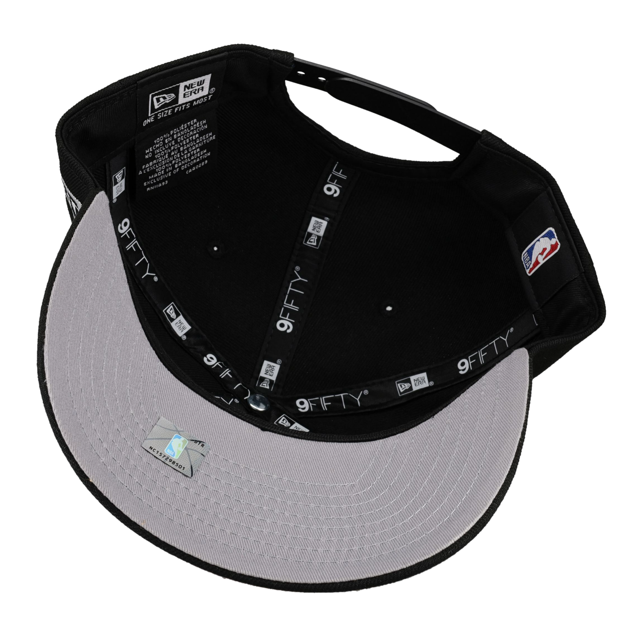 Chicago Bulls New Era 9Fifty A Frame Snapback Hat (Black)