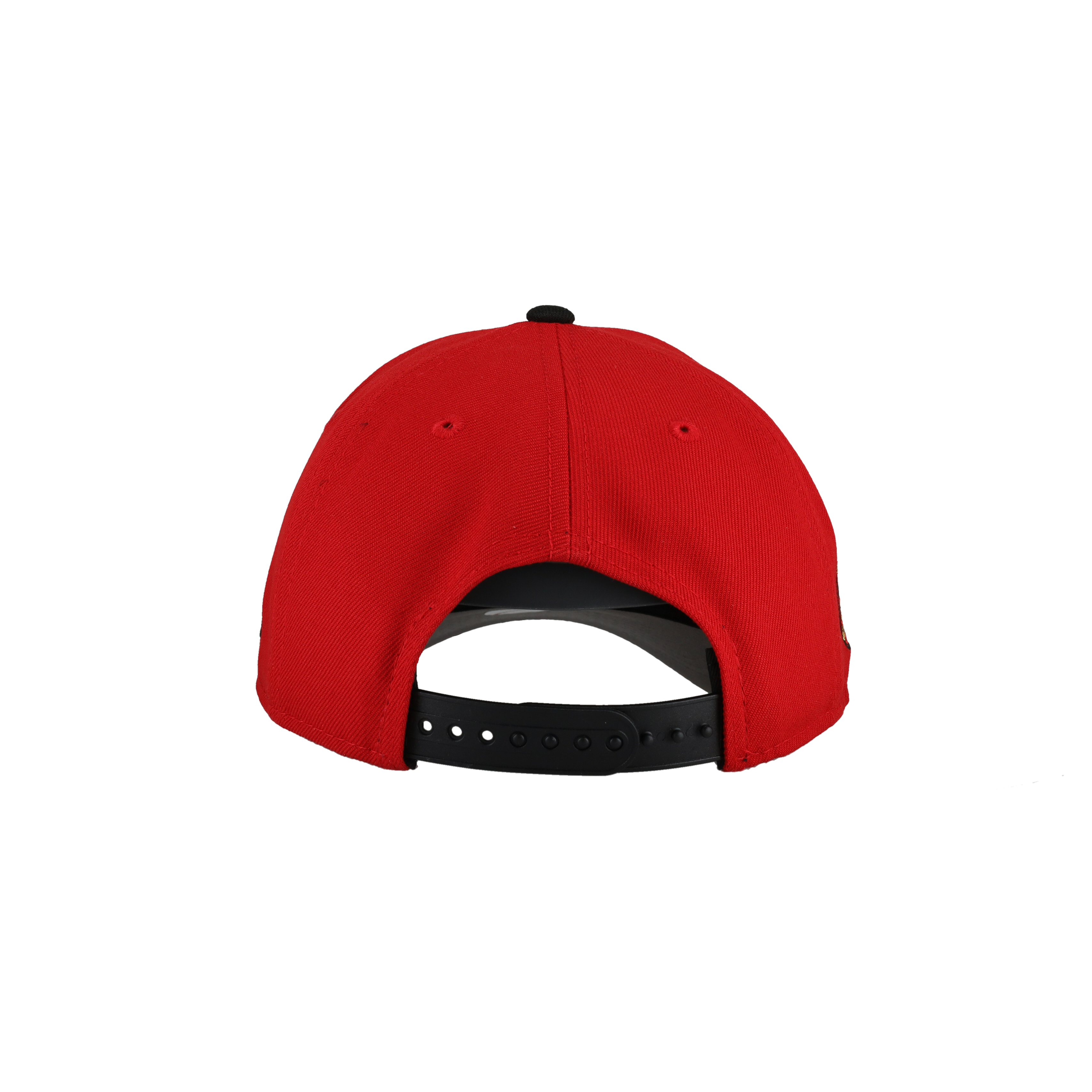 Chicago White Sox 9Forty A Frame Snapback Hat (Black/Red/Gold)
